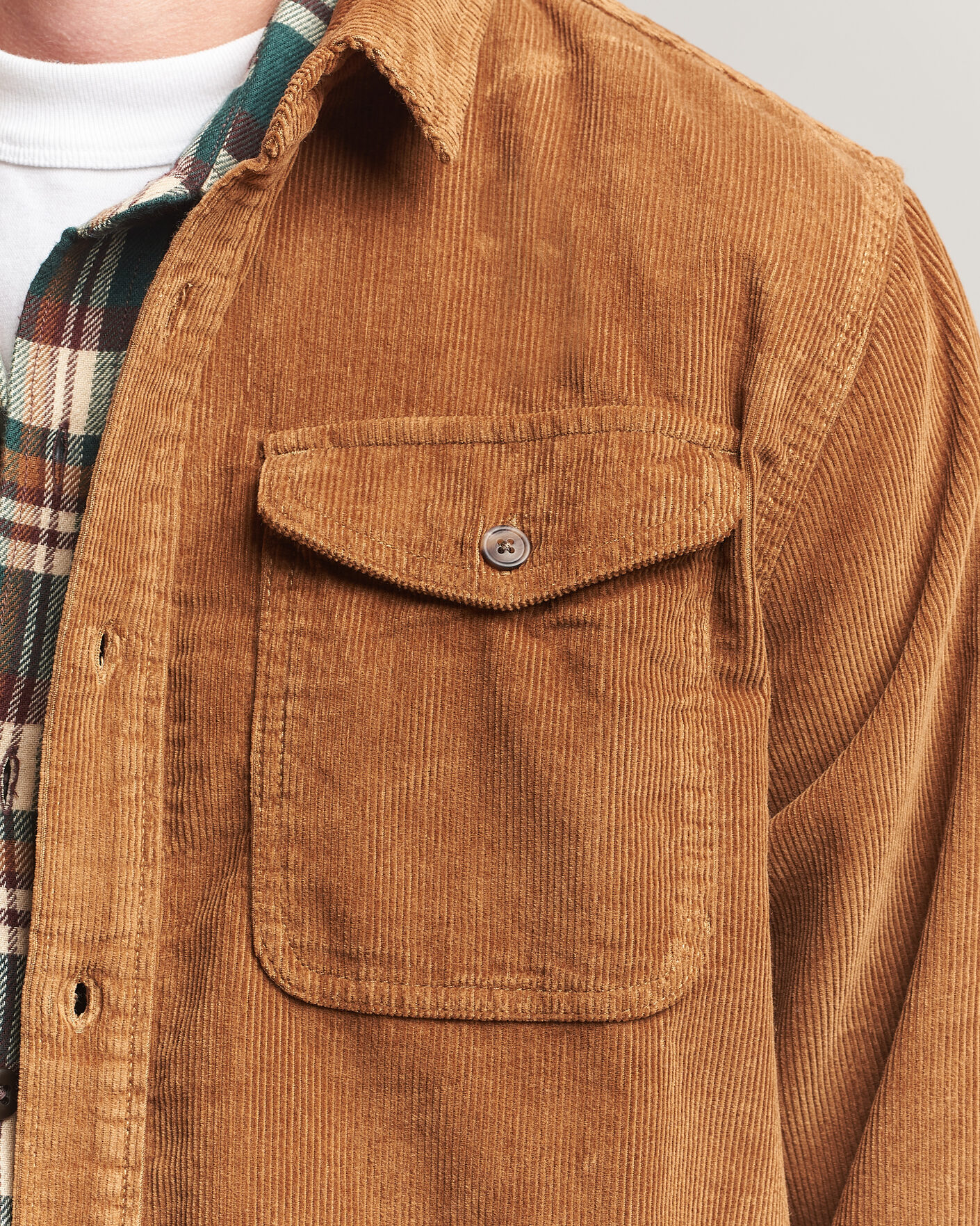 Herre | Skjorter | Patagonia | Corduroy Shirt Deer Brown