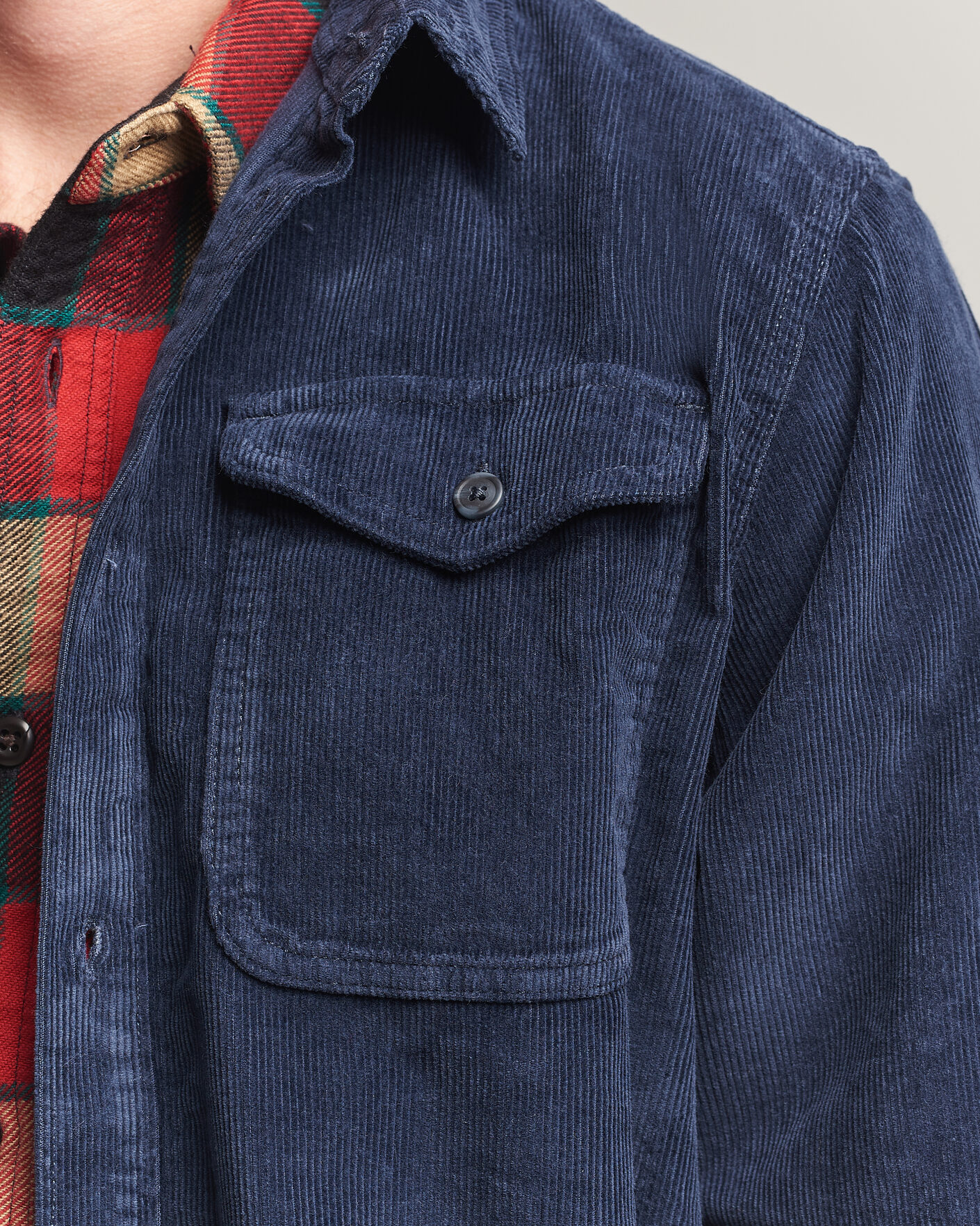 Herre | Skjorter | Patagonia | Corduroy Shirt New Navy
