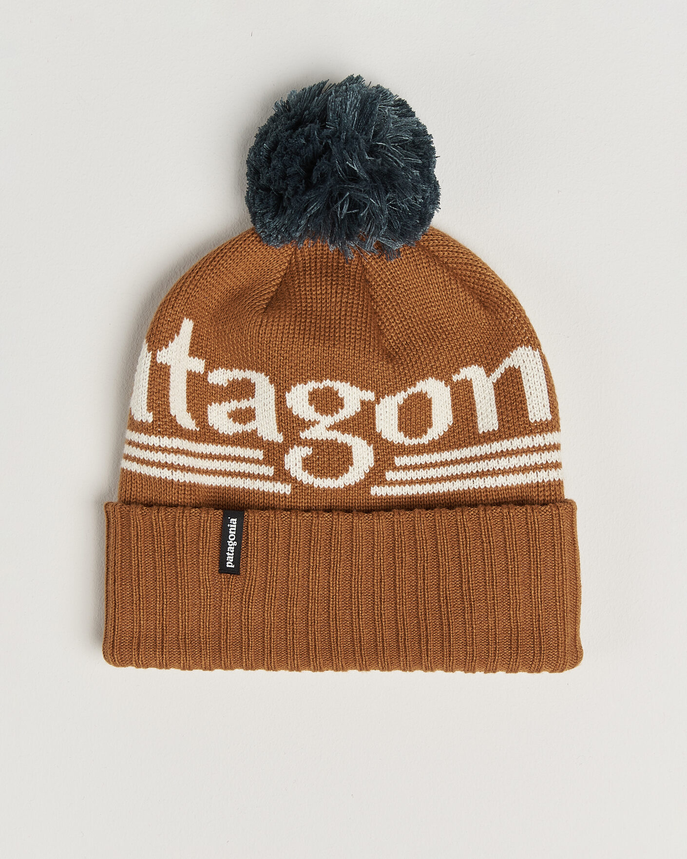 Herre | Huer | Patagonia | Powder Town Beanie Cinnamon Brown
