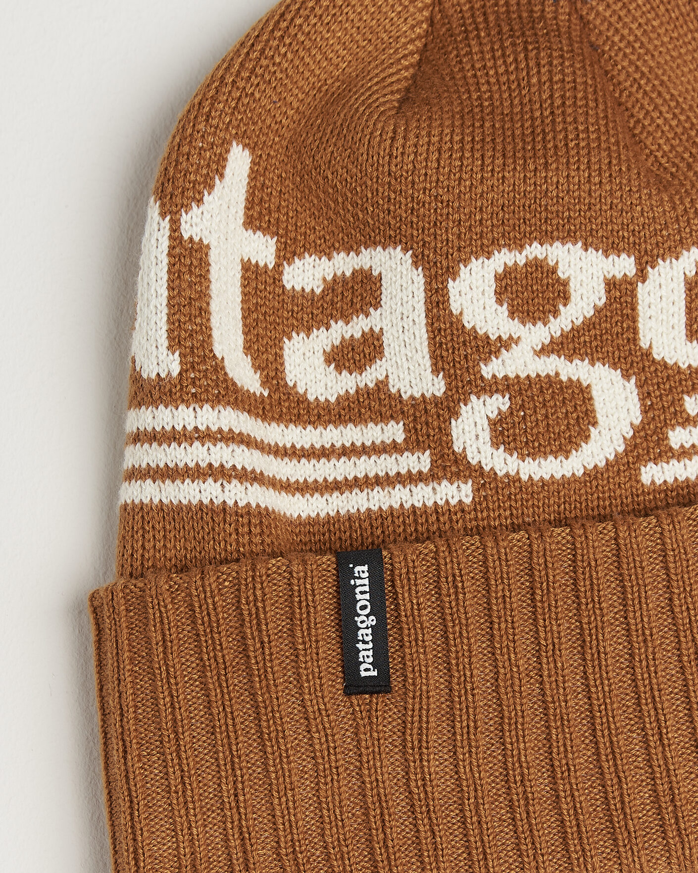 Herre | Huer | Patagonia | Powder Town Beanie Cinnamon Brown