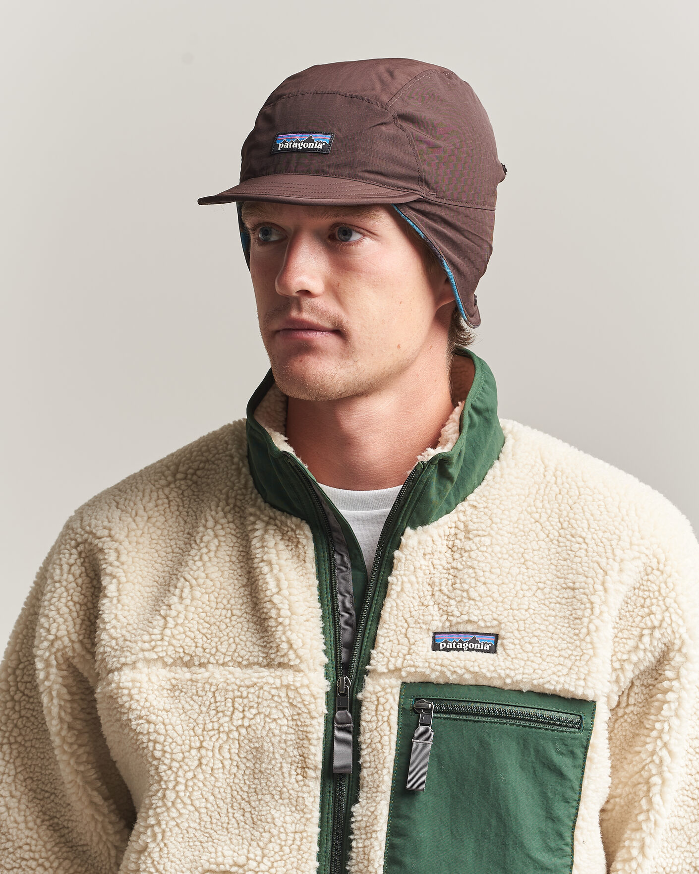 Herre | Hatte & kasketter | Patagonia | Isthmus Earflap Cap Den Brown