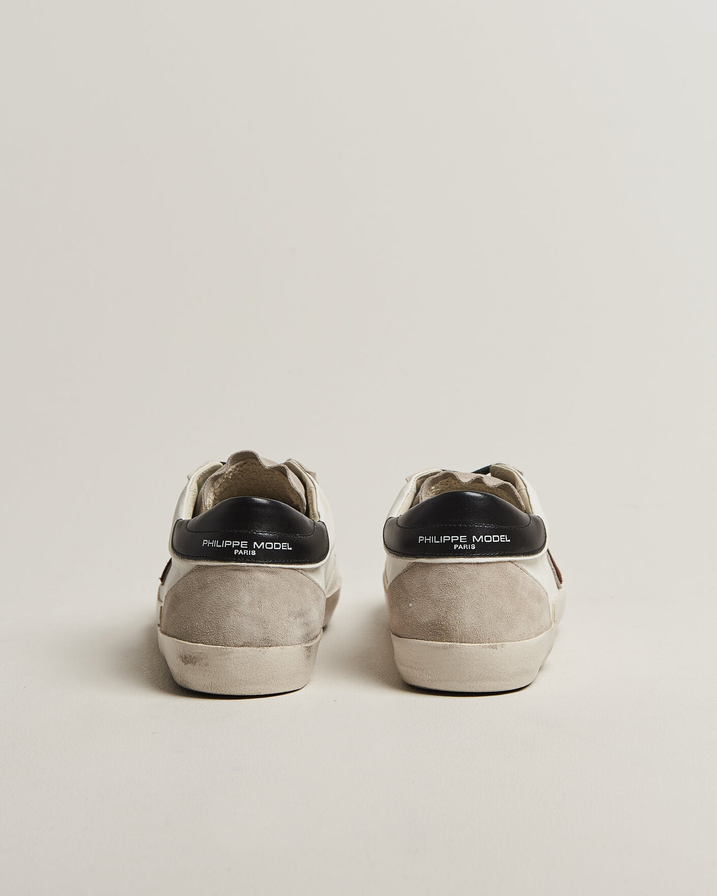 Herre | Sneakers | Philippe Model | PRSX Low Top Suede Sneaker White/Black
