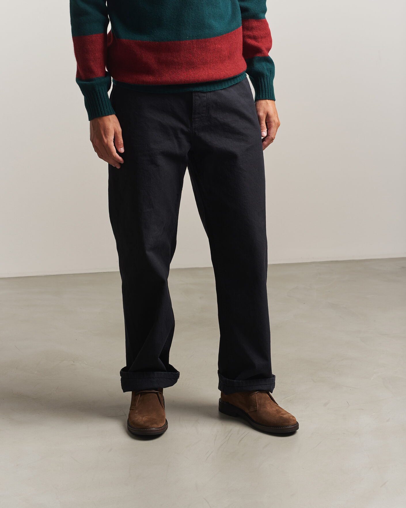 Herre | Støvler | Astorflex | Greenflex Dainite Desert Boot Dark Khaki Suede
