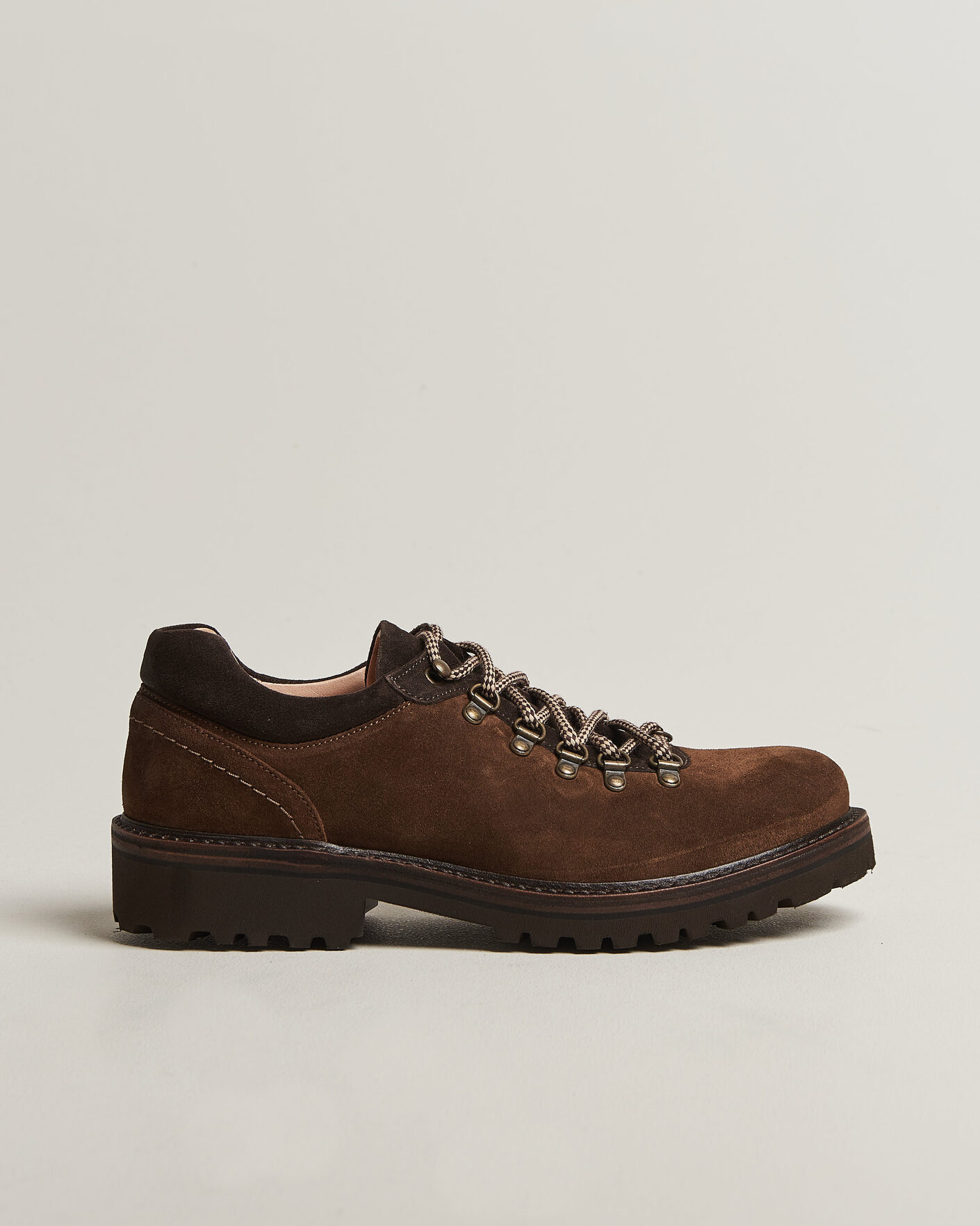 Herre | Støvler | Astorflex | Forflex Low Mountain Shoe Dark Khaki Suede