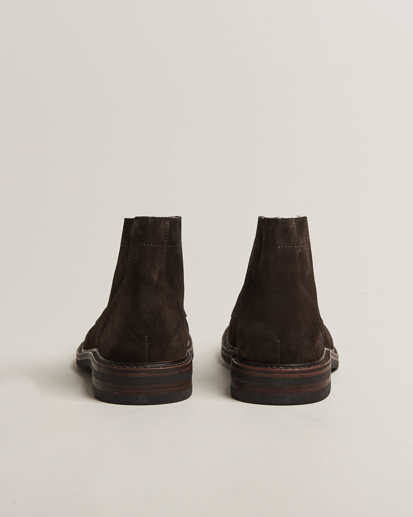 Herre | Støvler | Astorflex | Nuvoflex Dainite Lace Up Boot Dark Brown Suede