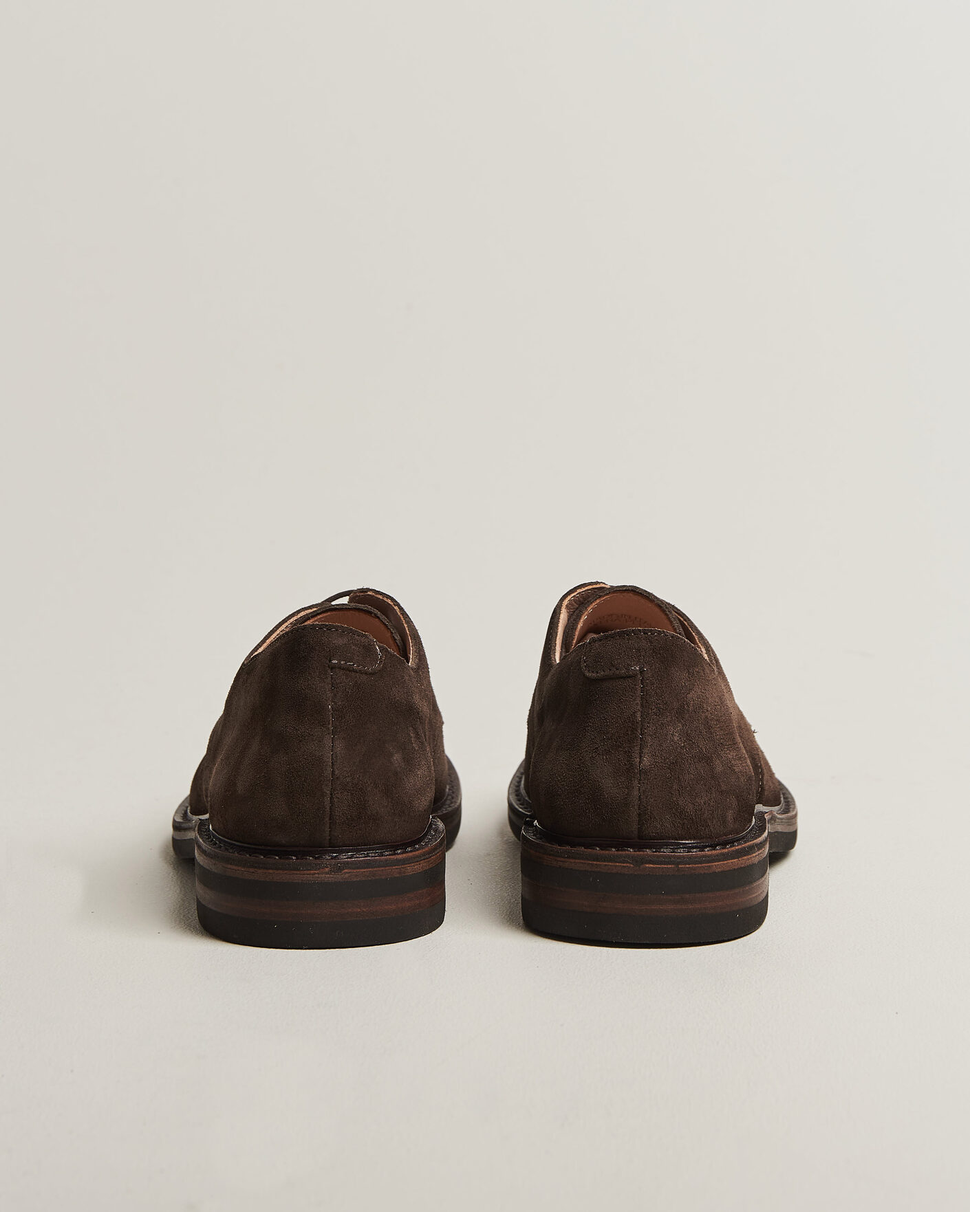 Herre | Derbys | Astorflex | Carlflex Moc Toe Dark Brown Suede