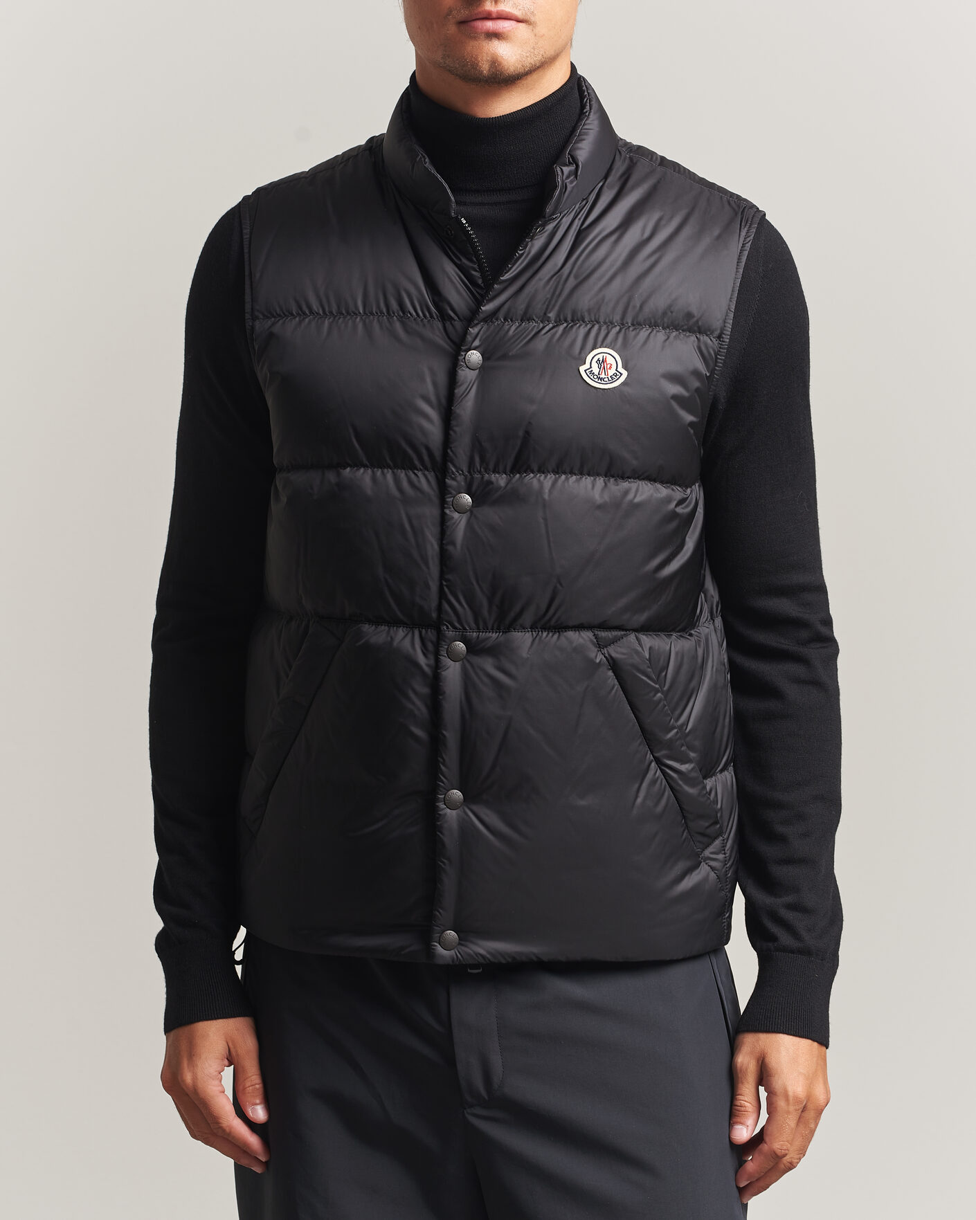 Herre | Veste | Moncler | Tuquerouye Down Vest Black