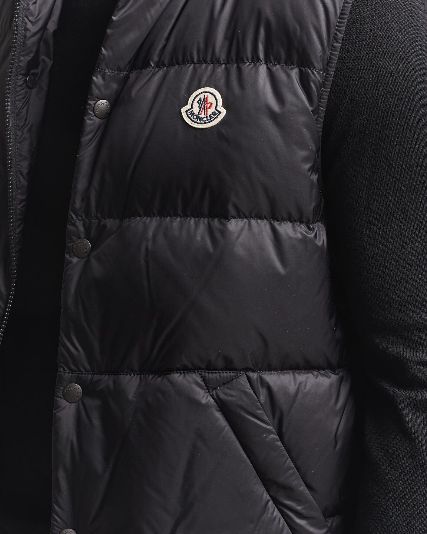 Herre | Veste | Moncler | Tuquerouye Down Vest Black