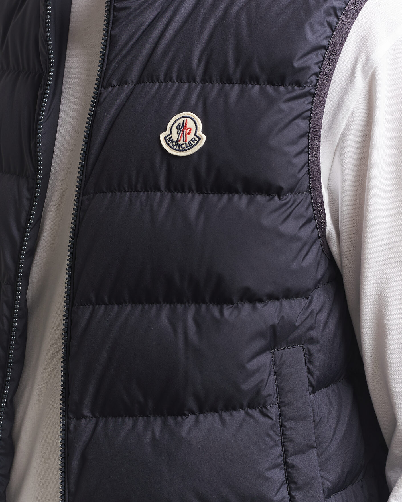Herre | Veste | Moncler | Contrin Down Vest Navy