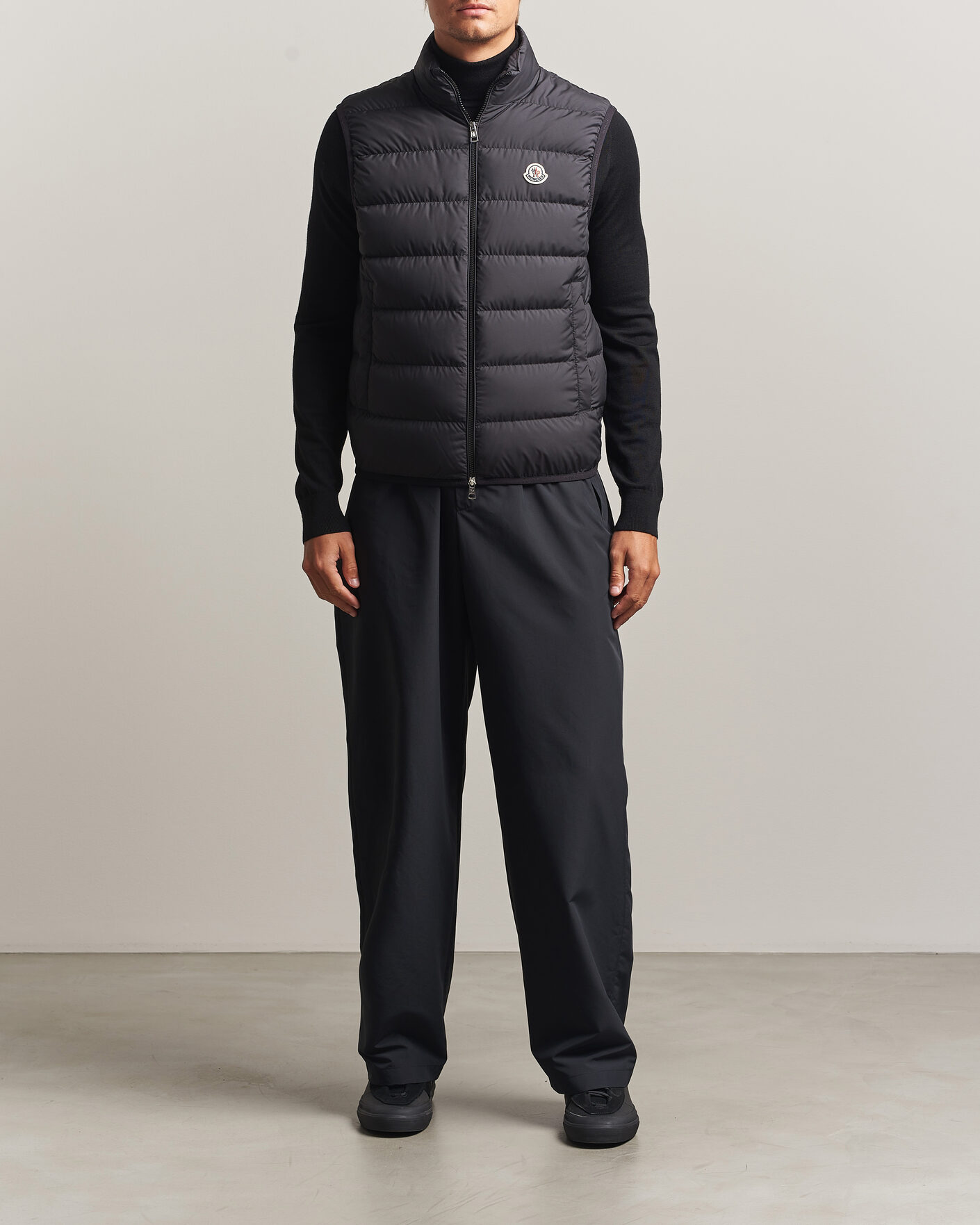 Herre | Veste | Moncler | Contrin Down Vest Black