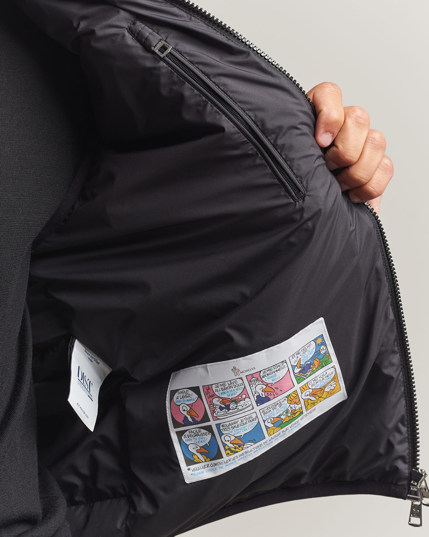 Herre | Veste | Moncler | Contrin Down Vest Black