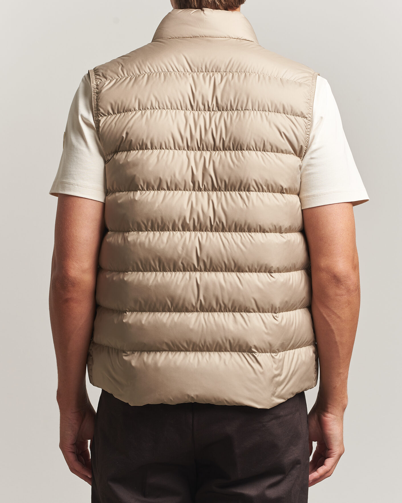 Herre | Veste | Moncler | Treompan Down Vest Brown