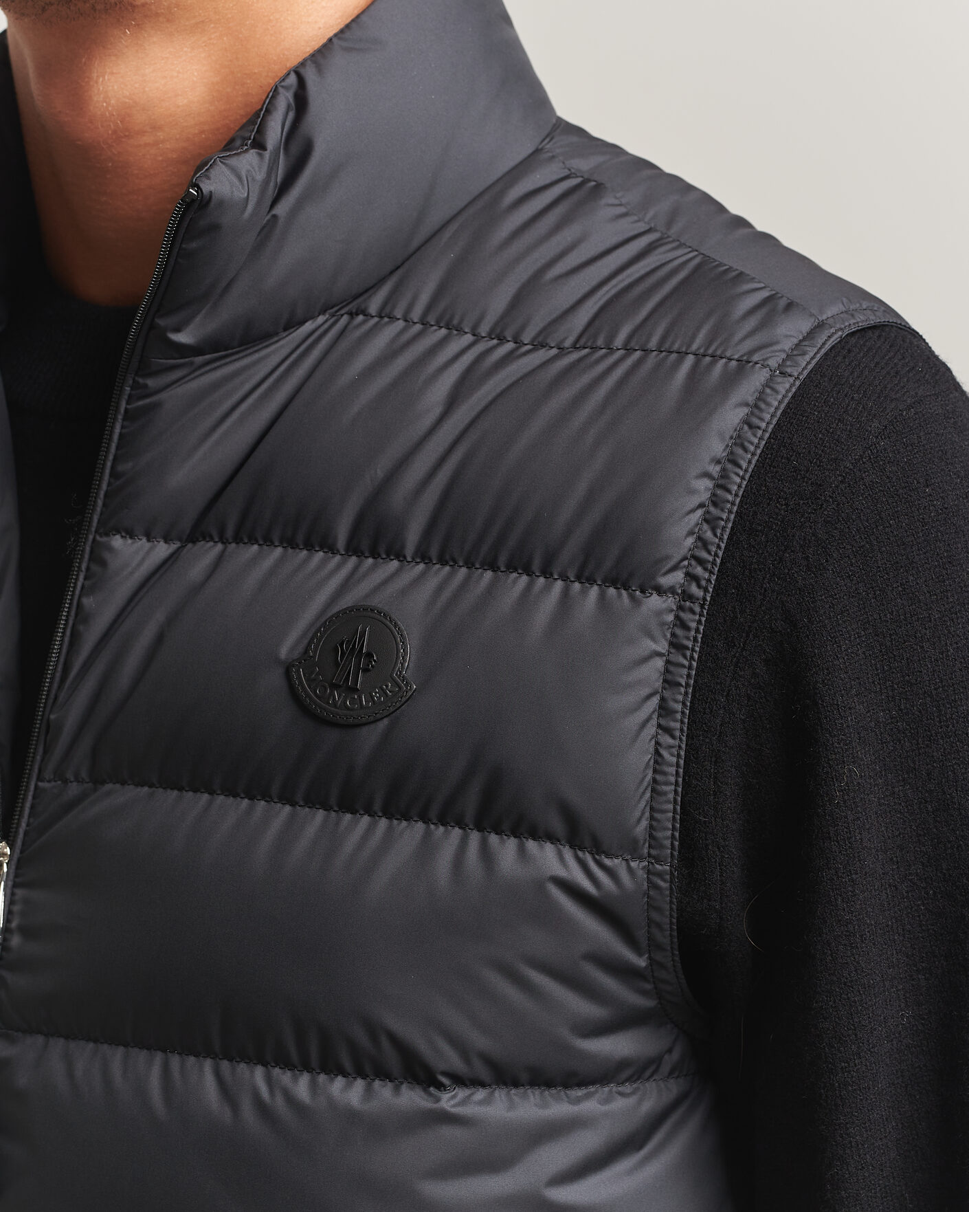 Herre | Veste | Moncler | Treompan Down Vest Black