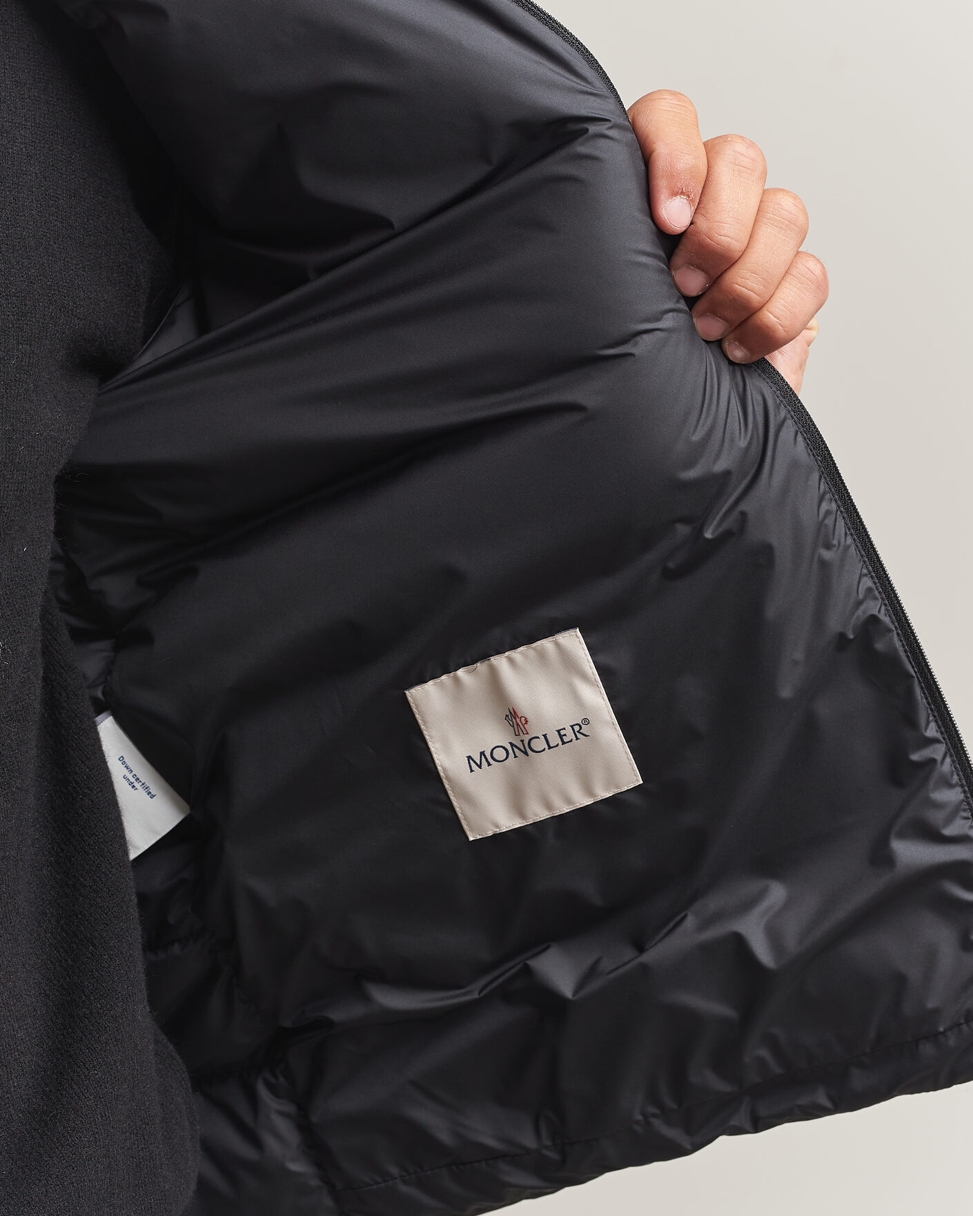 Herre | Veste | Moncler | Treompan Down Vest Black