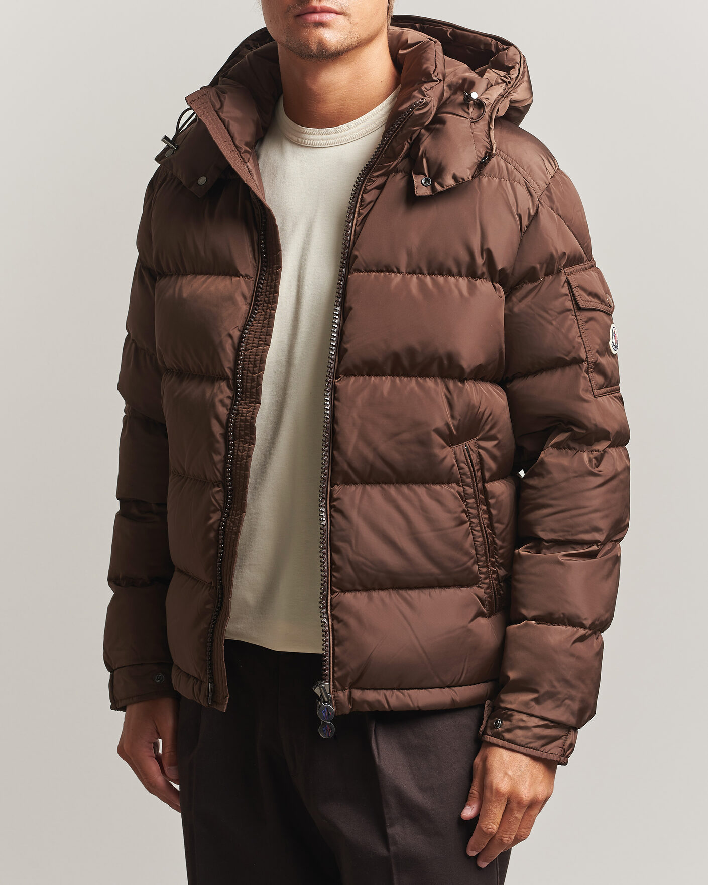 Herre | Jakker | Moncler | Maya Jacket Matte Brown