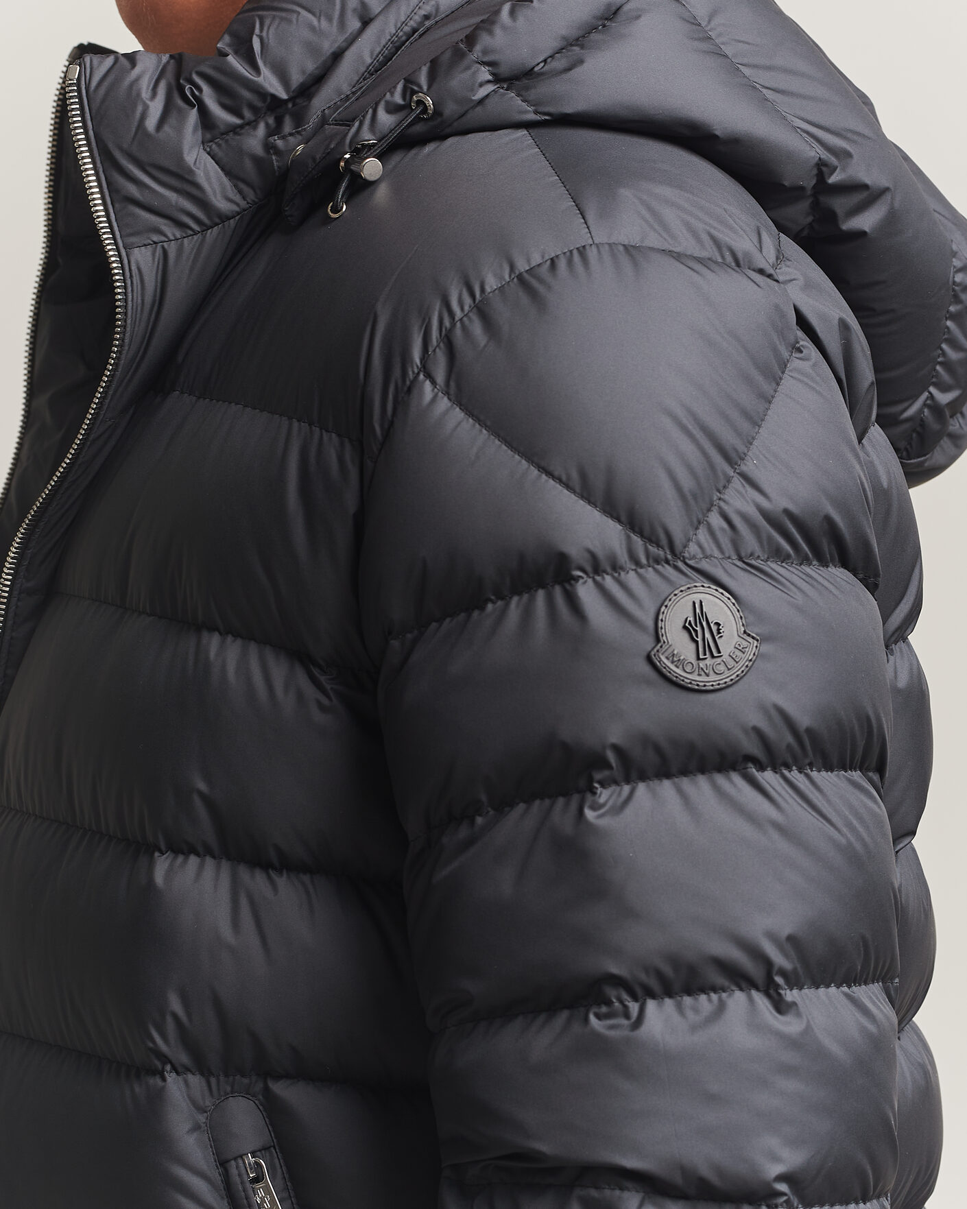 Herre | Jakker | Moncler | Arneb Hooded Down Jacket Black