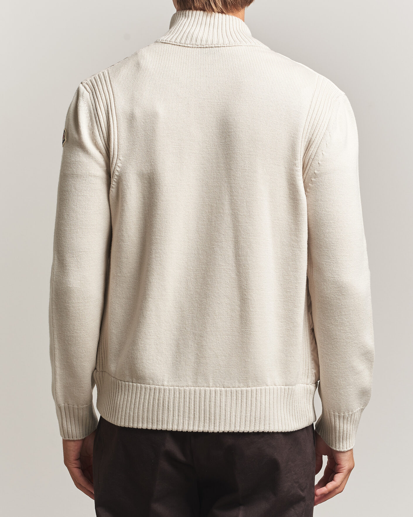 Herre | Jakker | Moncler | Padded Hybrid Jacket Grey