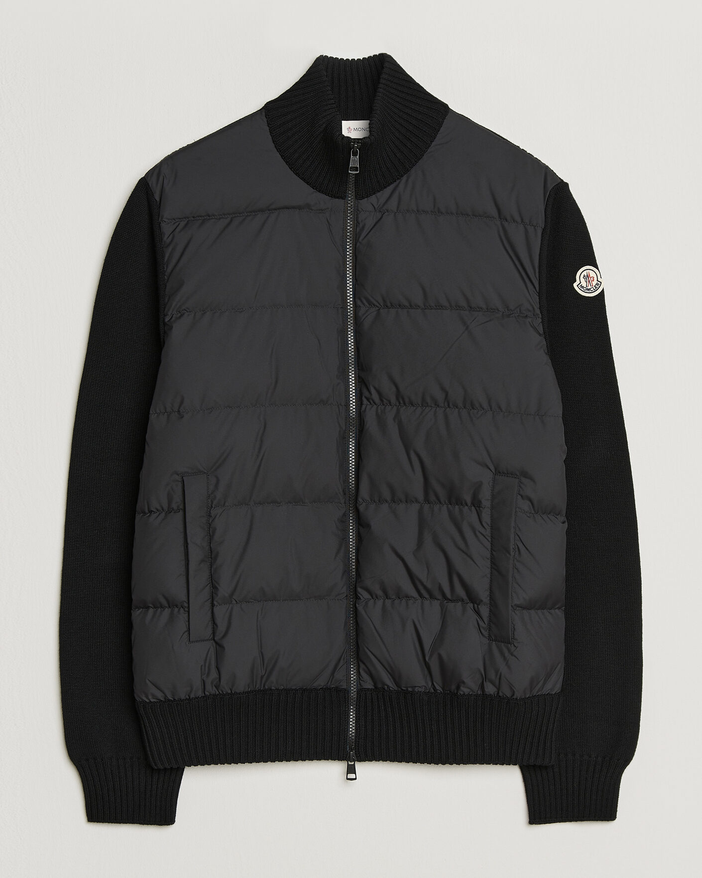 Herre | Jakker | Moncler | Padded Hybrid Jacket Black