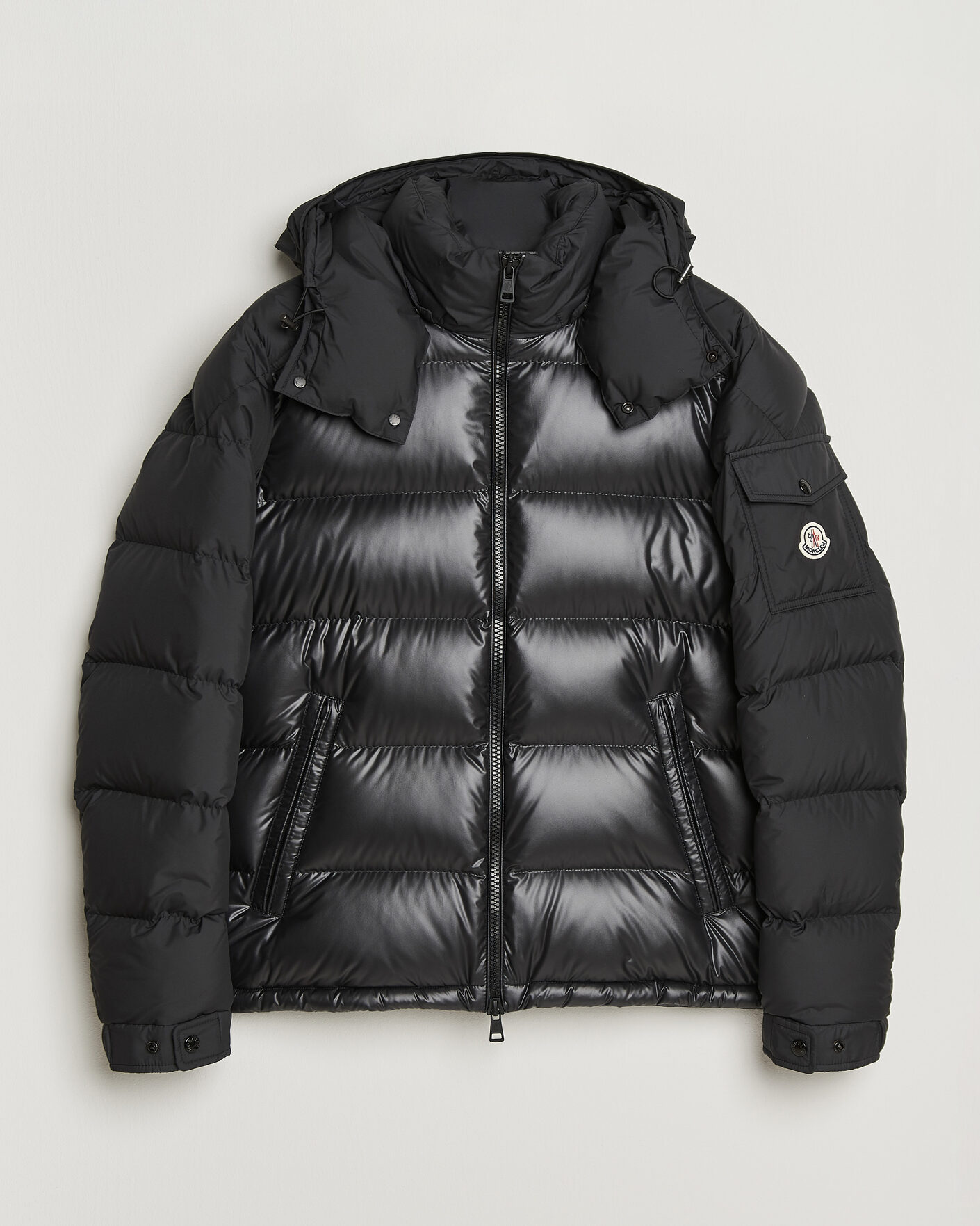 Herre | Jakker | Moncler | Maya Bi-Material Jacket Black