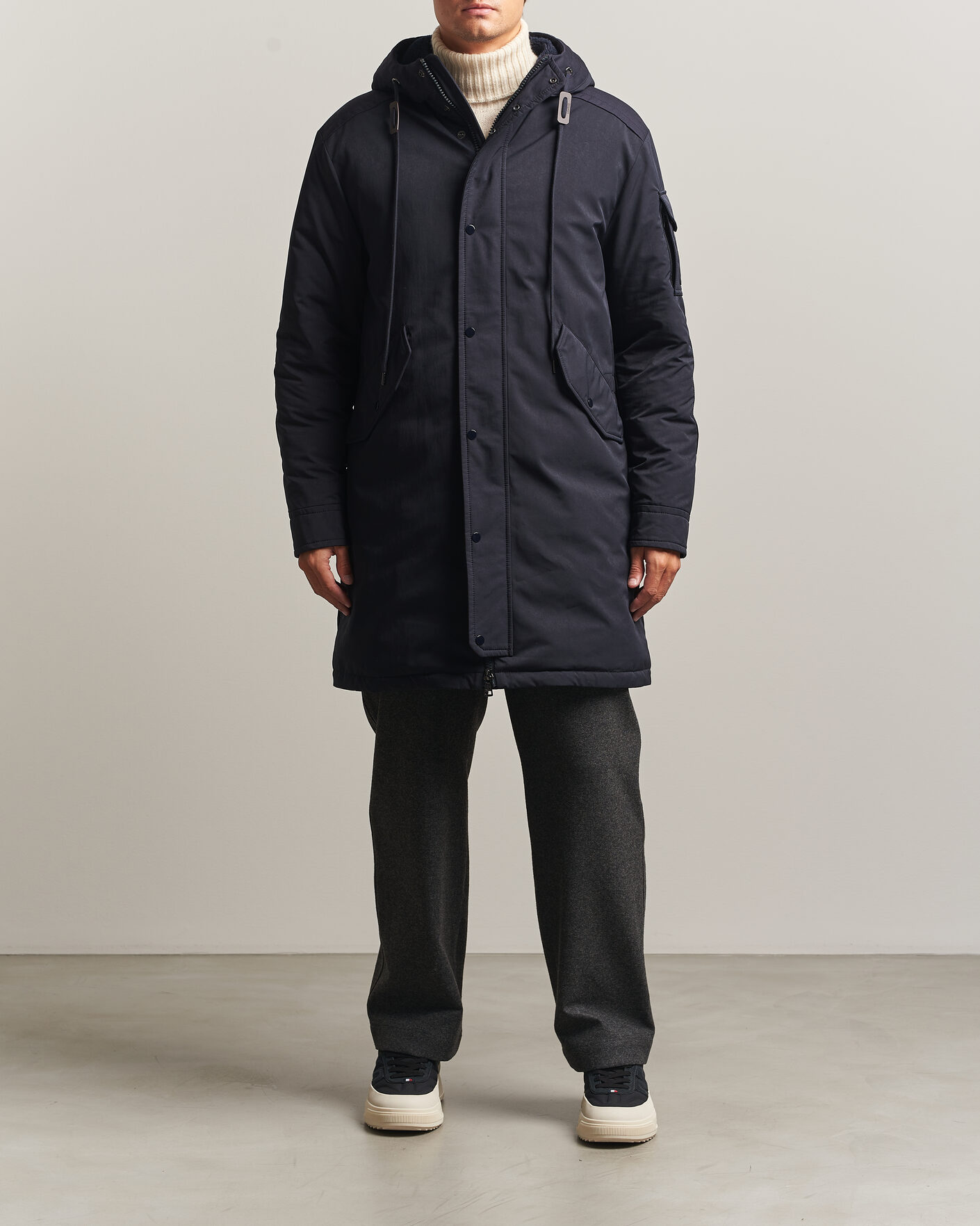 Herre | Jakker | Moncler | Nahan Parka Navy