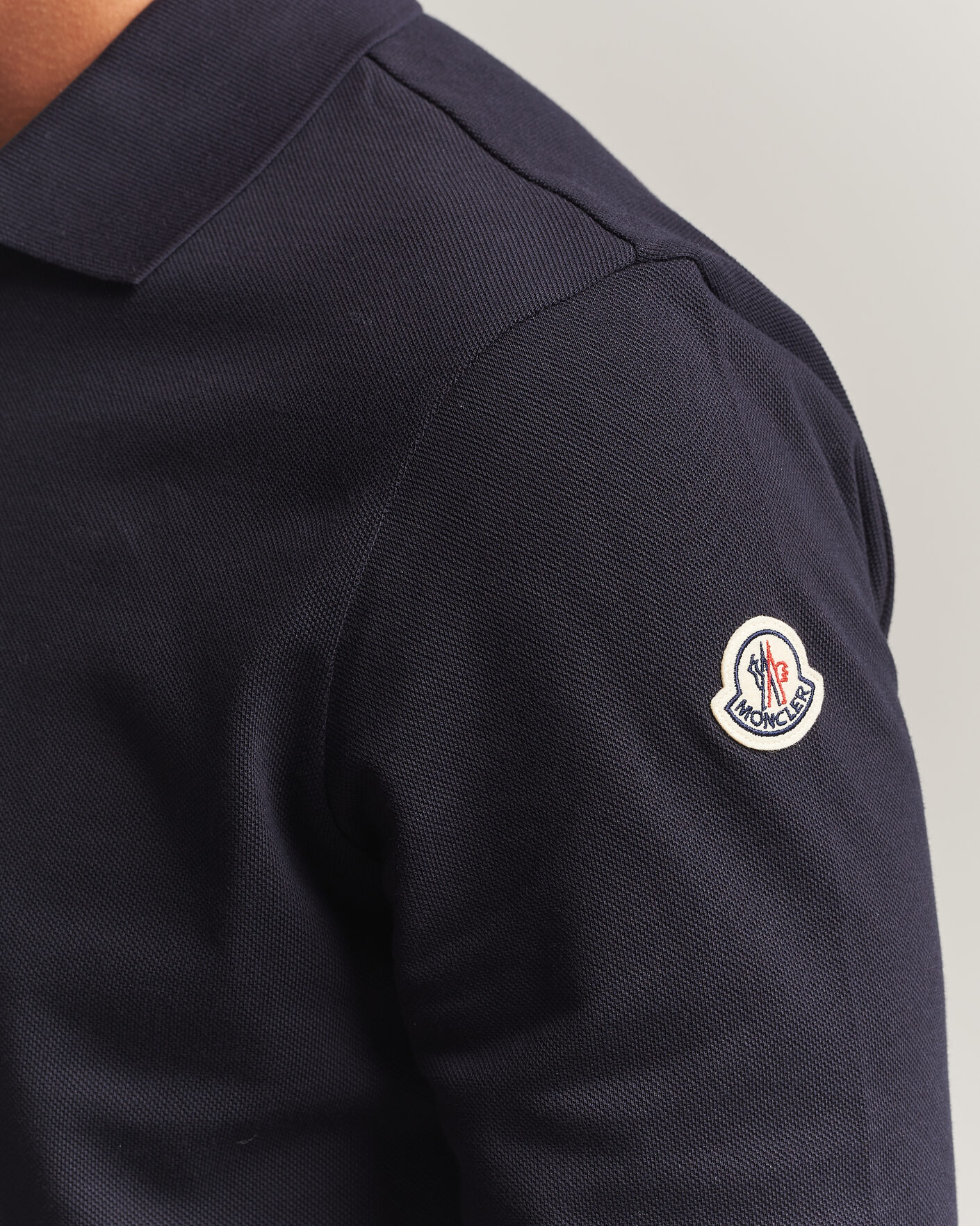 Herre | Polotrøjer | Moncler | Long Sleeve Polo Navy