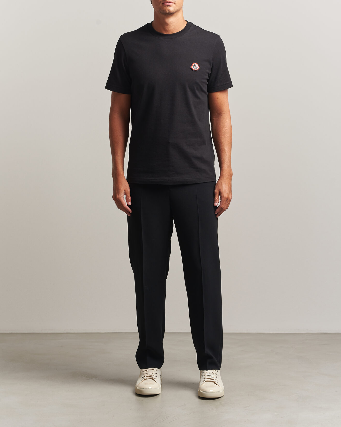 Herre | T-Shirts | Moncler | Logo T-Shirt Black
