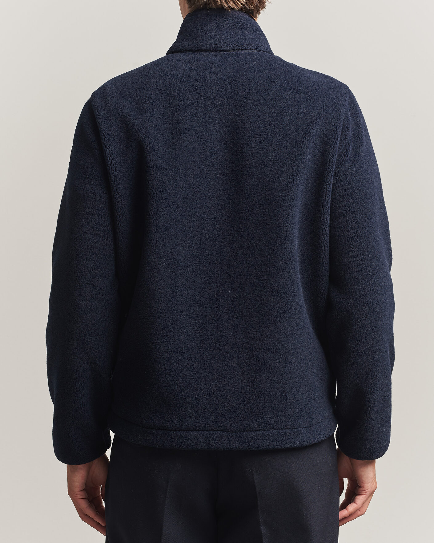 Herre | Trøjer | Moncler | Full Zip Fleece Navy