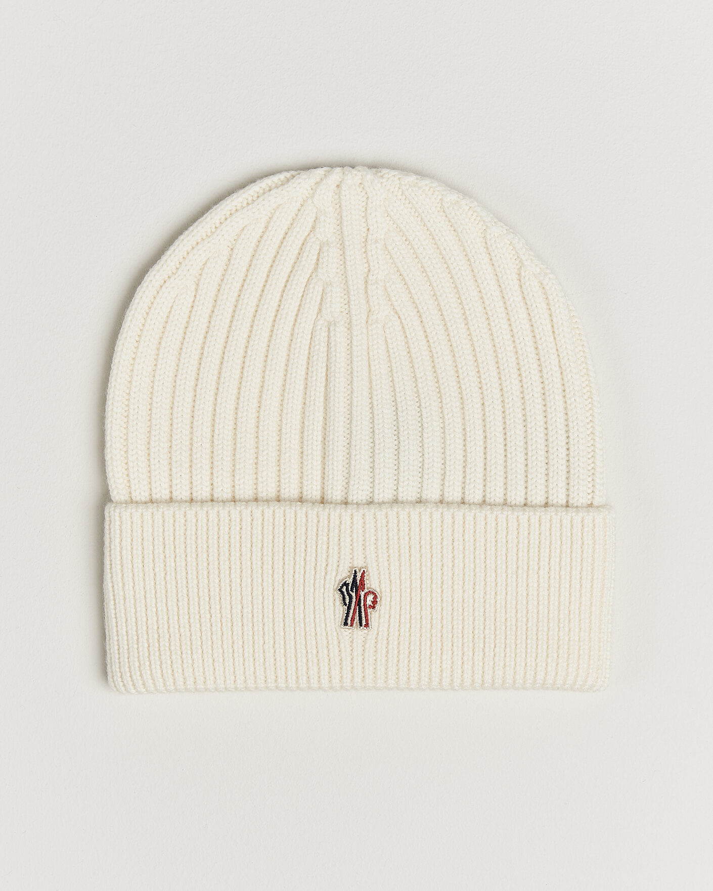 Herre | Huer | Moncler Grenoble | Rib Wool Beanie Off White
