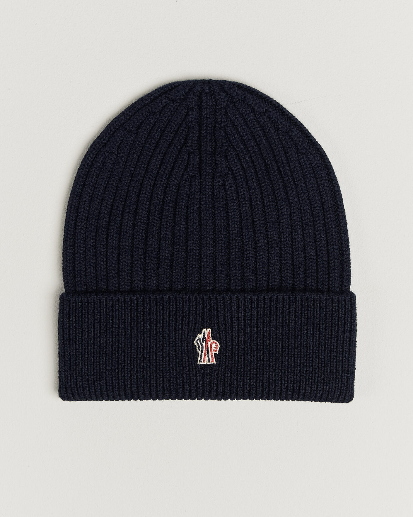 Herre | Huer | Moncler Grenoble | Rib Wool Beanie Navy
