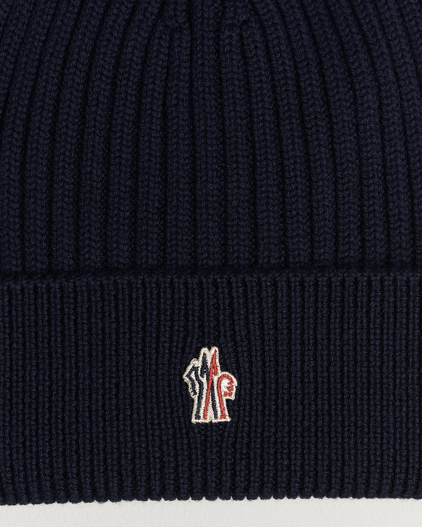 Herre | Huer | Moncler Grenoble | Rib Wool Beanie Navy