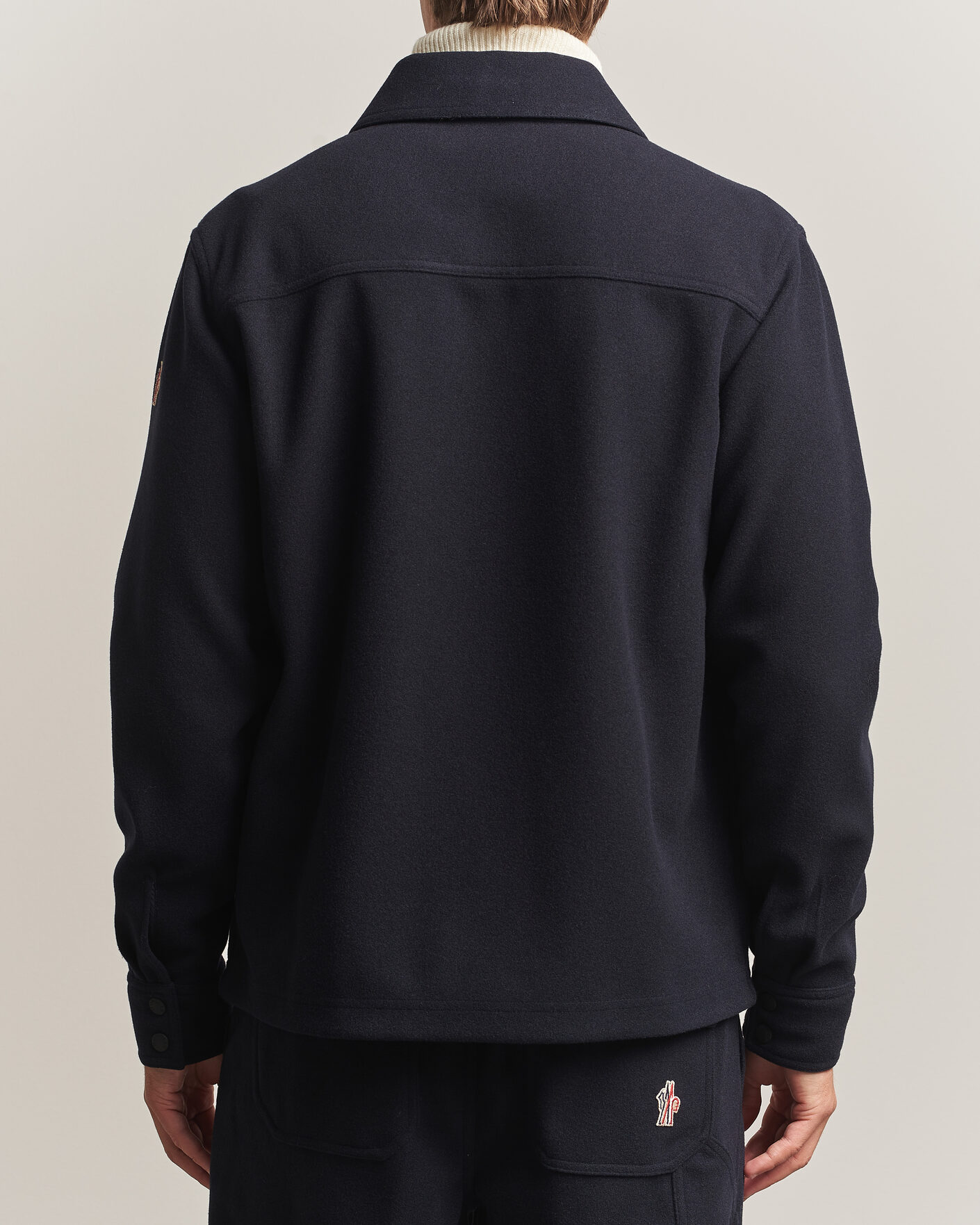 Herre | Jakker | Moncler Grenoble | Brushed Shirt Jacket Navy