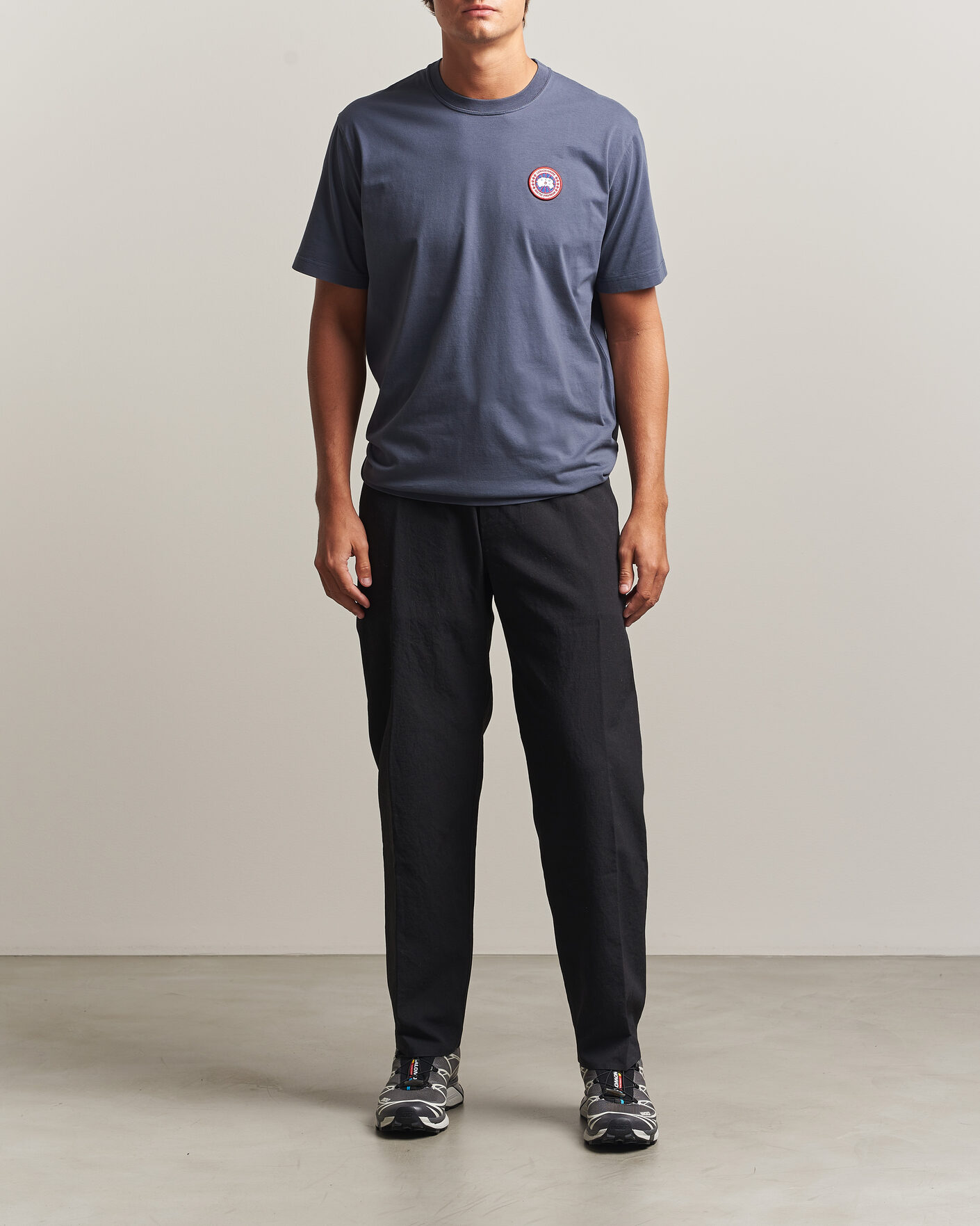 Herre | T-Shirts | Canada Goose | Ocra T-Shirt Dusk Blue