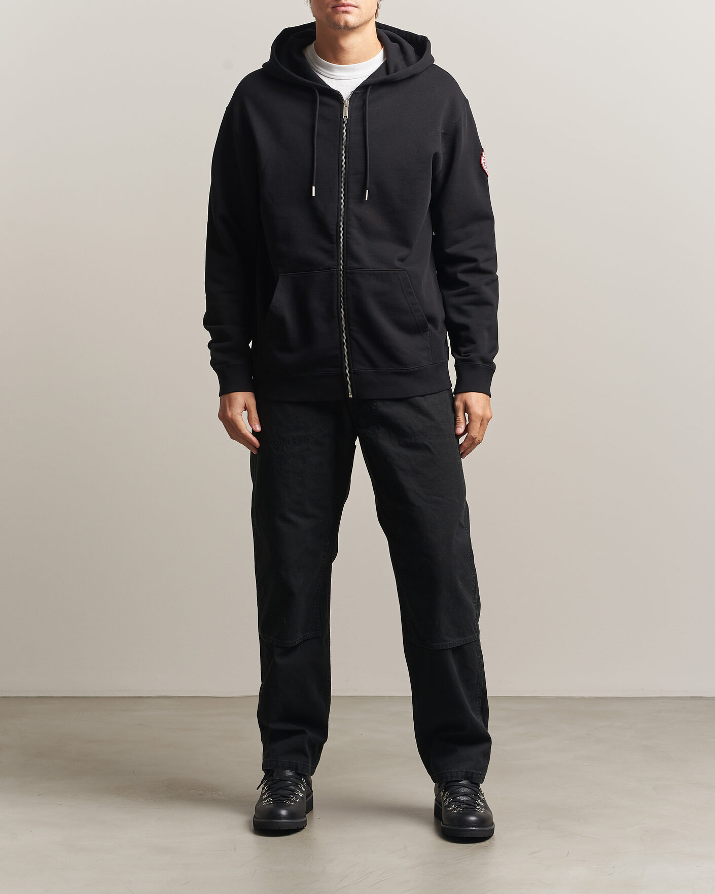 Herre | Trøjer | Canada Goose | Loon Full Zip Hoodie Black