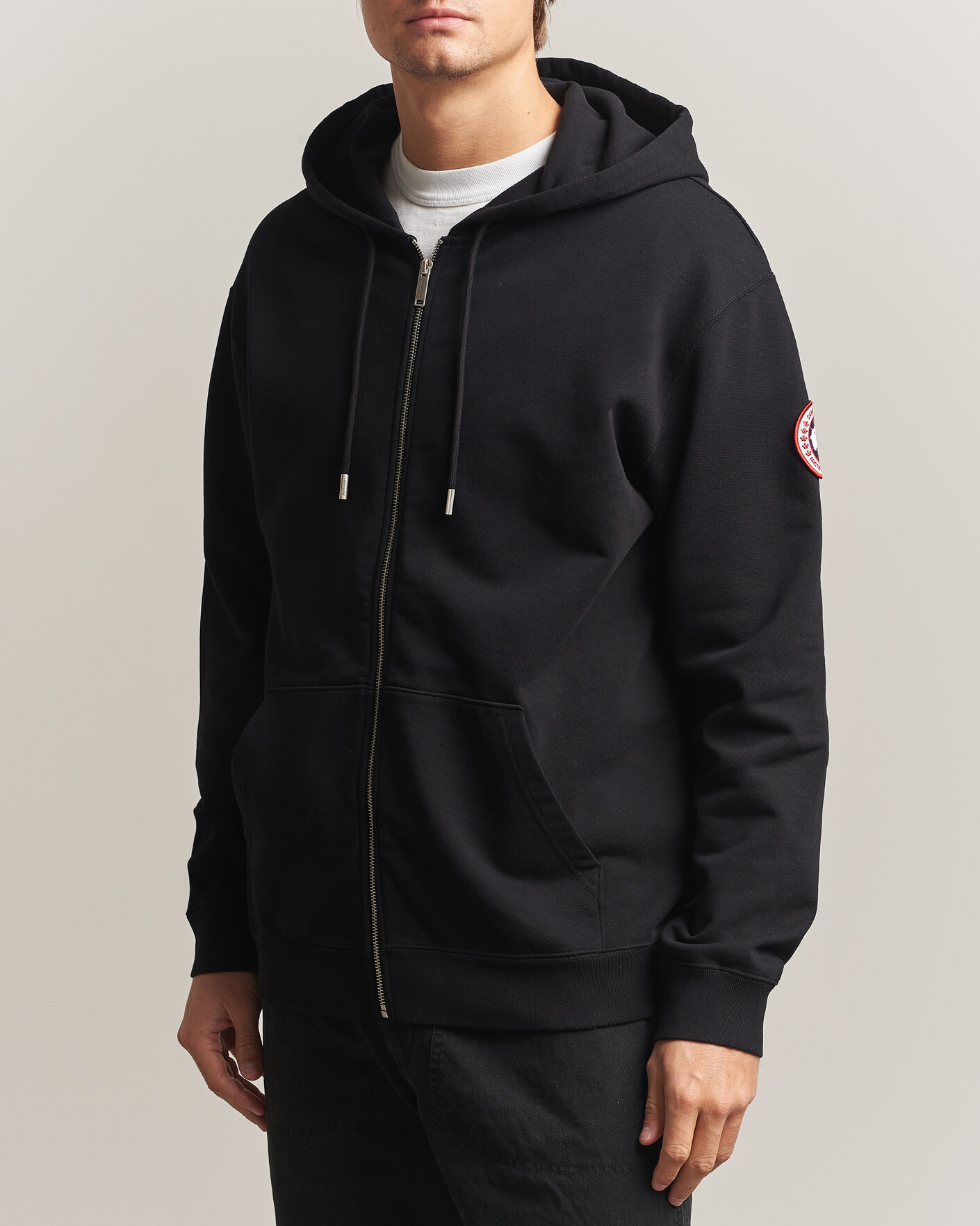Herre | Trøjer | Canada Goose | Loon Full Zip Hoodie Black