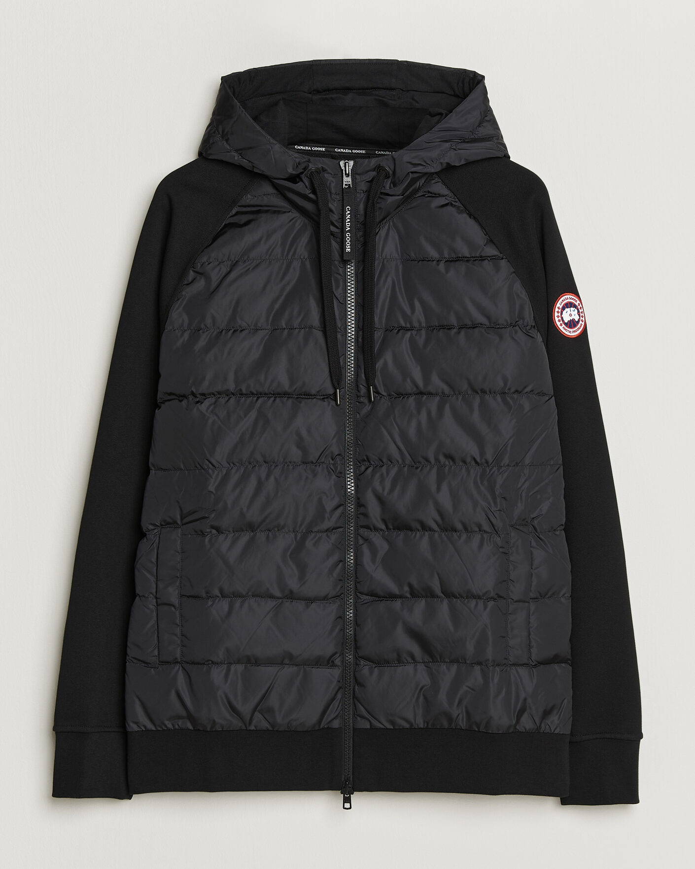 Herre | Jakker | Canada Goose | Hybridge Huron Full Zip Hoody Black