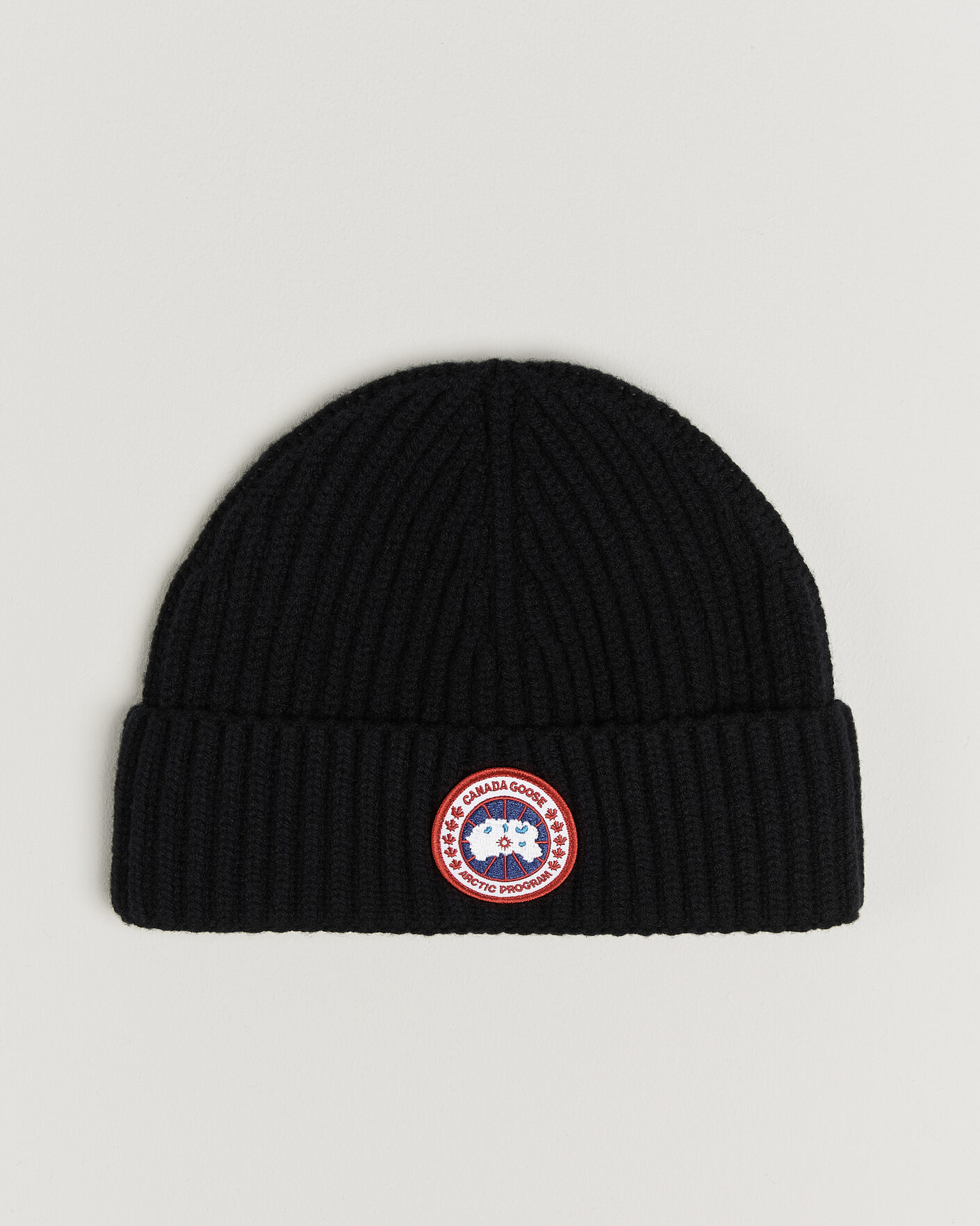 Herre | Huer | Canada Goose | Cashmere Blend Rib Toque Black