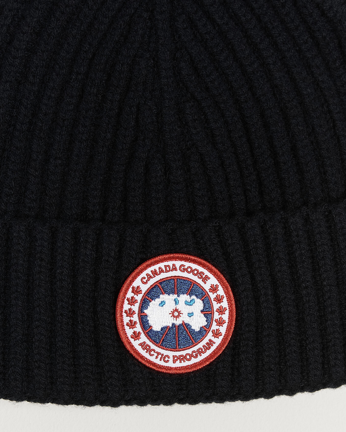 Herre | Huer | Canada Goose | Cashmere Blend Rib Toque Black