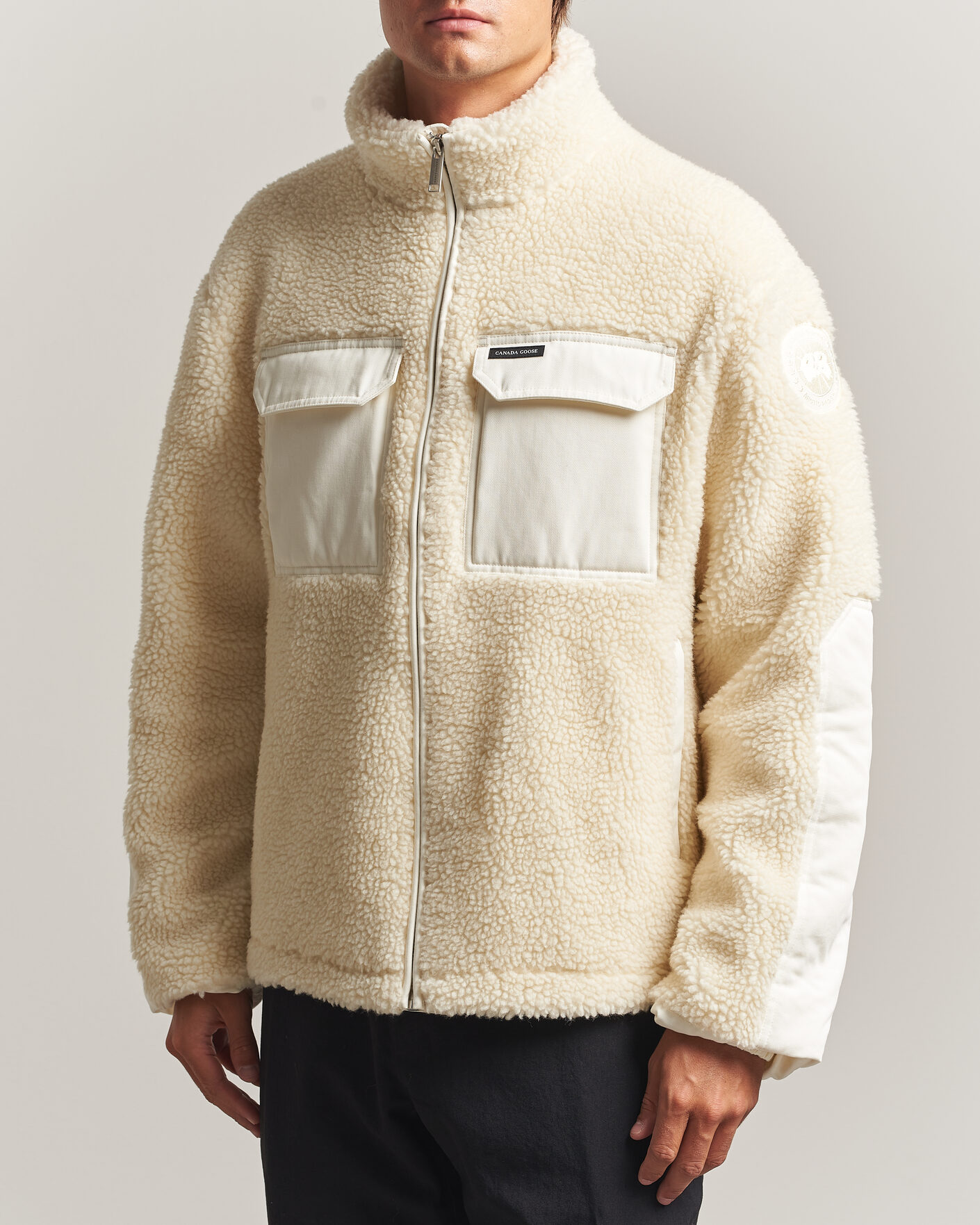 Herre | Jakker | Canada Goose | Harrier Fleece Jacket Bone