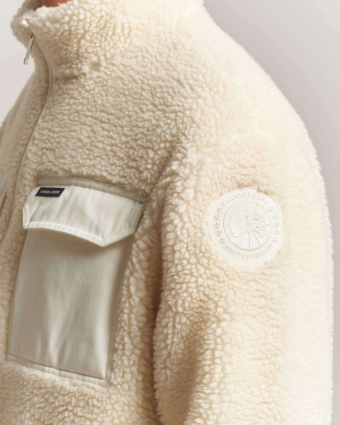 Herre | Jakker | Canada Goose | Harrier Fleece Jacket Bone