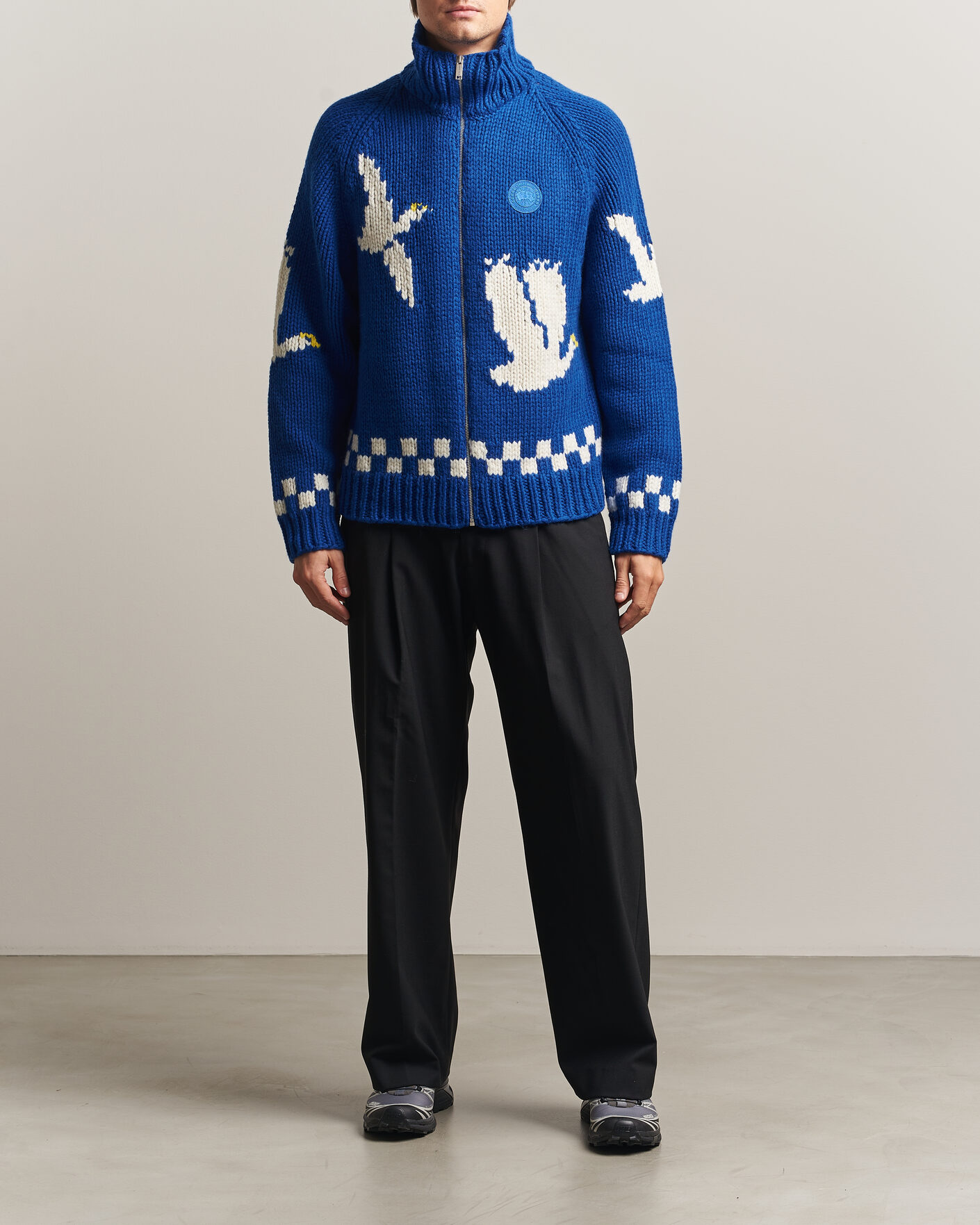 Herre | Trøjer | Canada Goose | Moisie Knit Jacket Arctic Goose