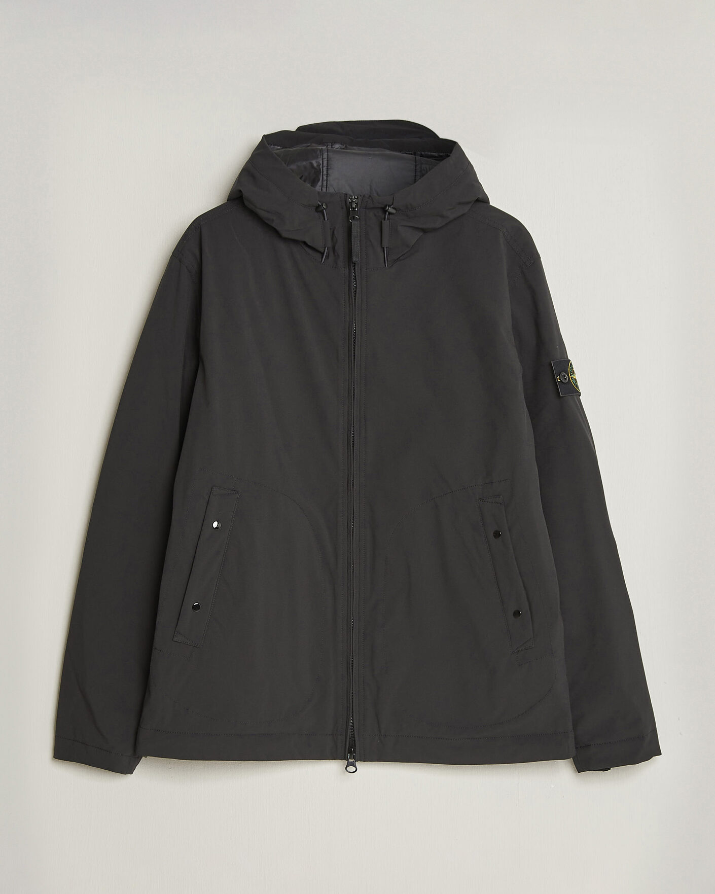 Herre | Jakker | Stone Island | Short Soft Shell Parka Black