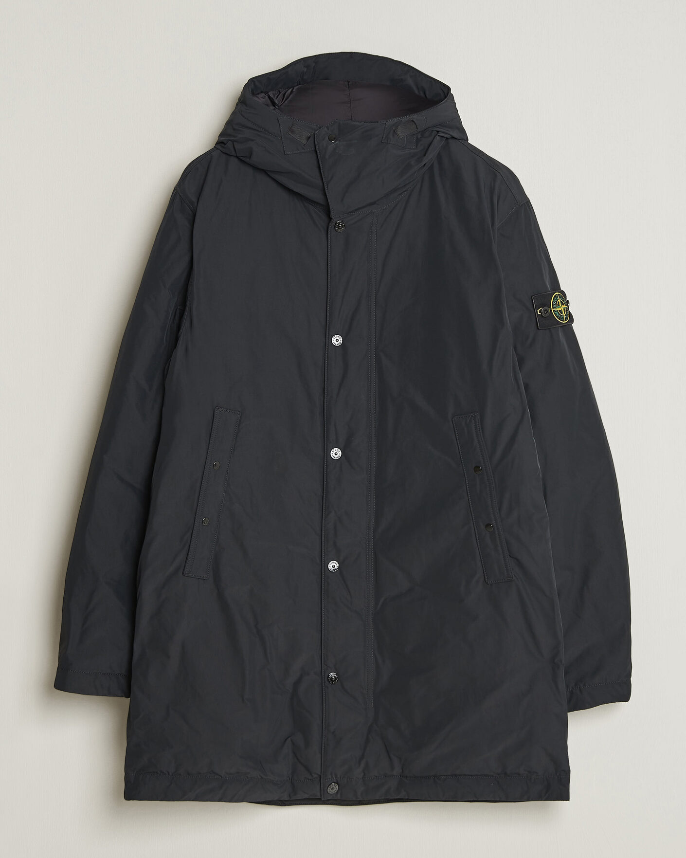 Herre | Jakker | Stone Island | Micro Twill Padded Parka Black