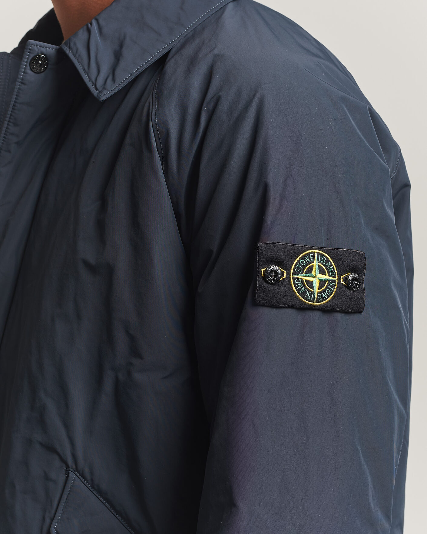 Herre | Jakker | Stone Island | Micro Reps Padded Coat Navy Blue