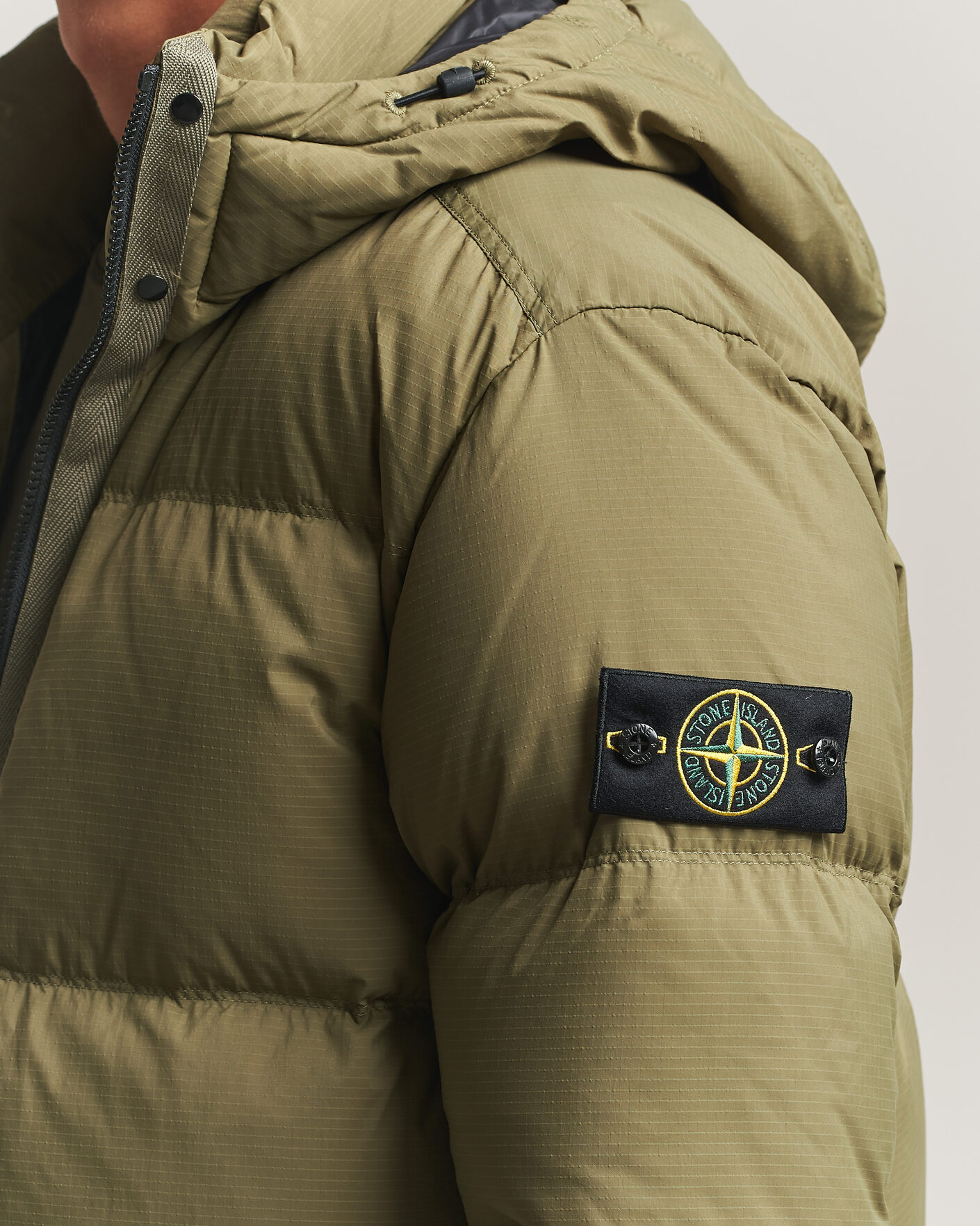 Herre | Jakker | Stone Island | Matt Ripstop Cordura Down Jacket Green