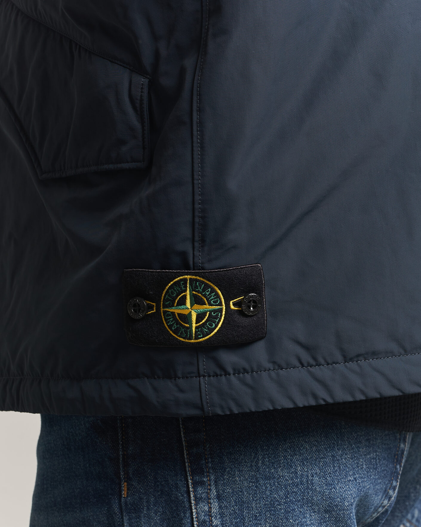 Herre | Veste | Stone Island | Micro Twill Padded Vest Navy Blue