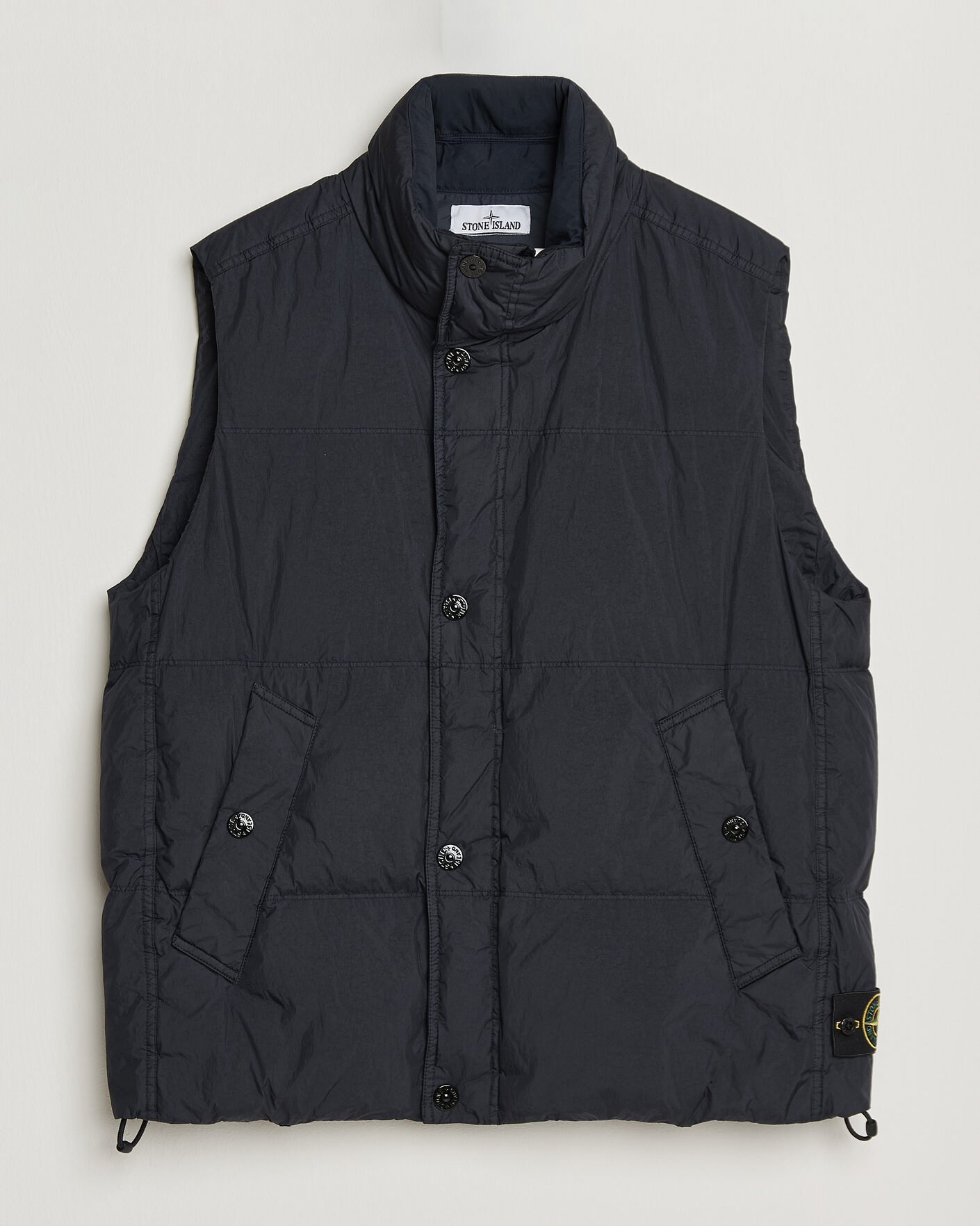 Herre | Veste | Stone Island | Crinkle Reps Down Vest Navy Blue