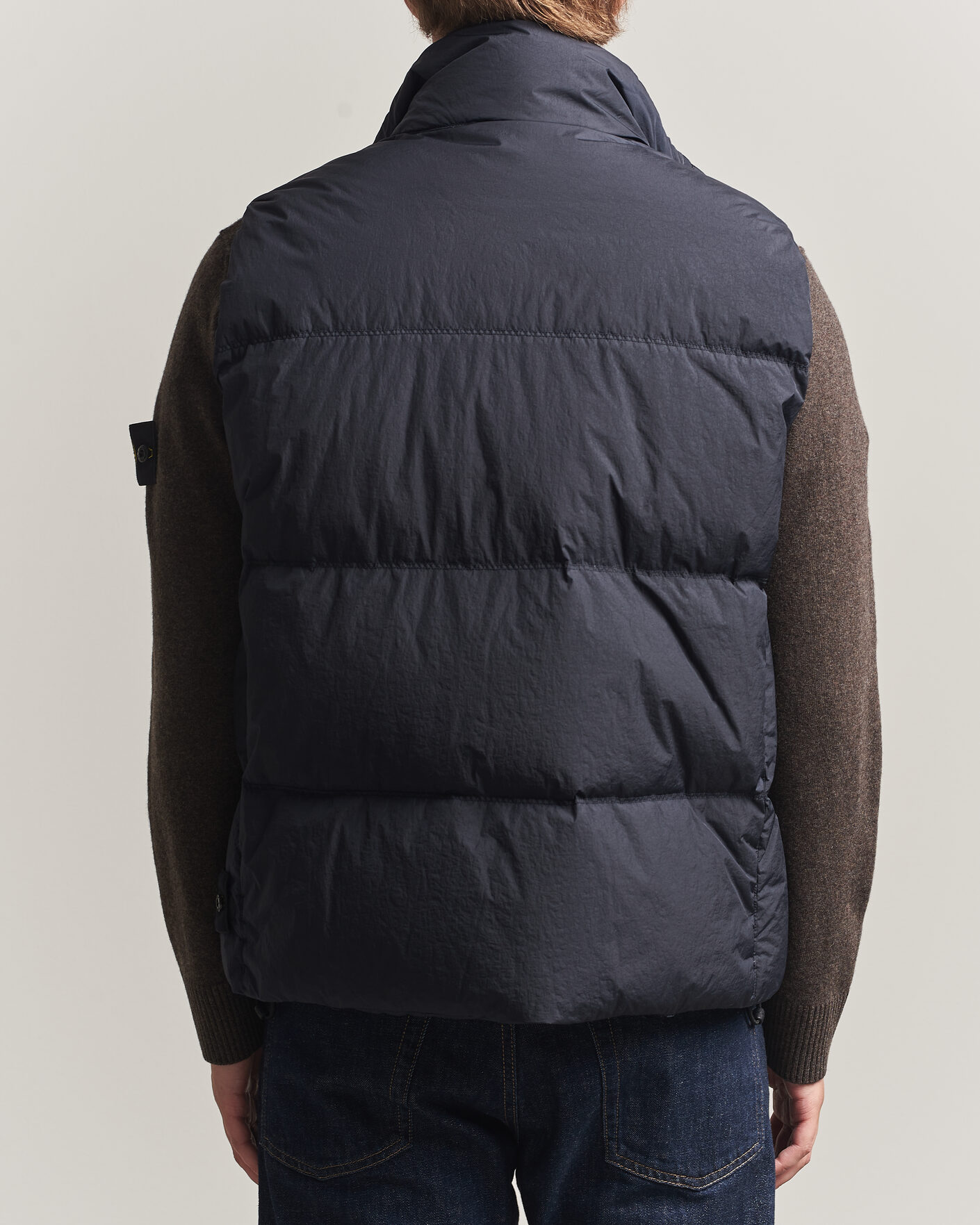 Herre | Veste | Stone Island | Crinkle Reps Down Vest Navy Blue