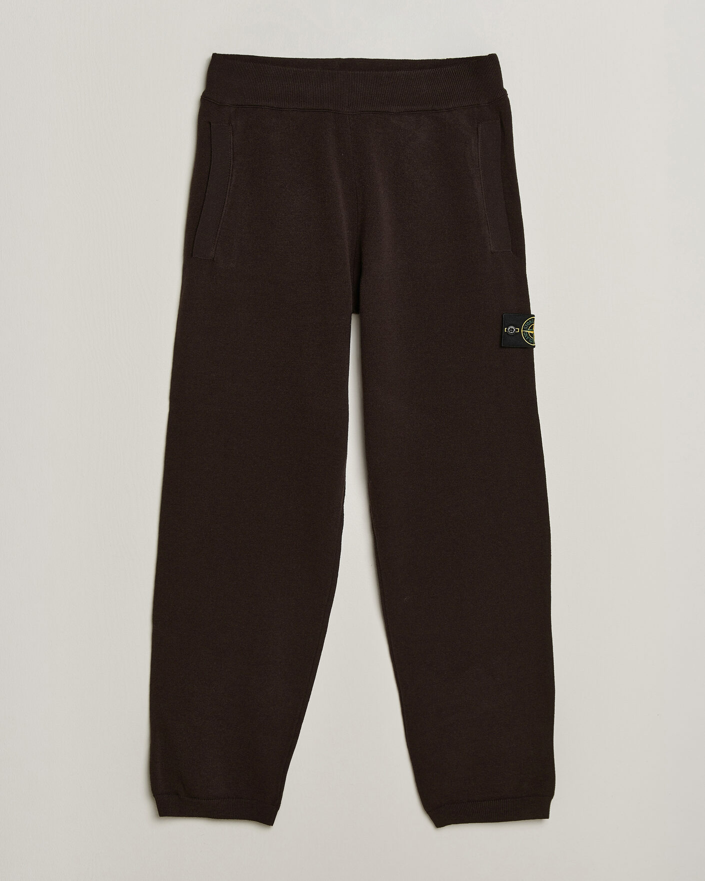 Herre | Bukser | Stone Island | Plush Stitch Stretch Wool Pants Coal Grey