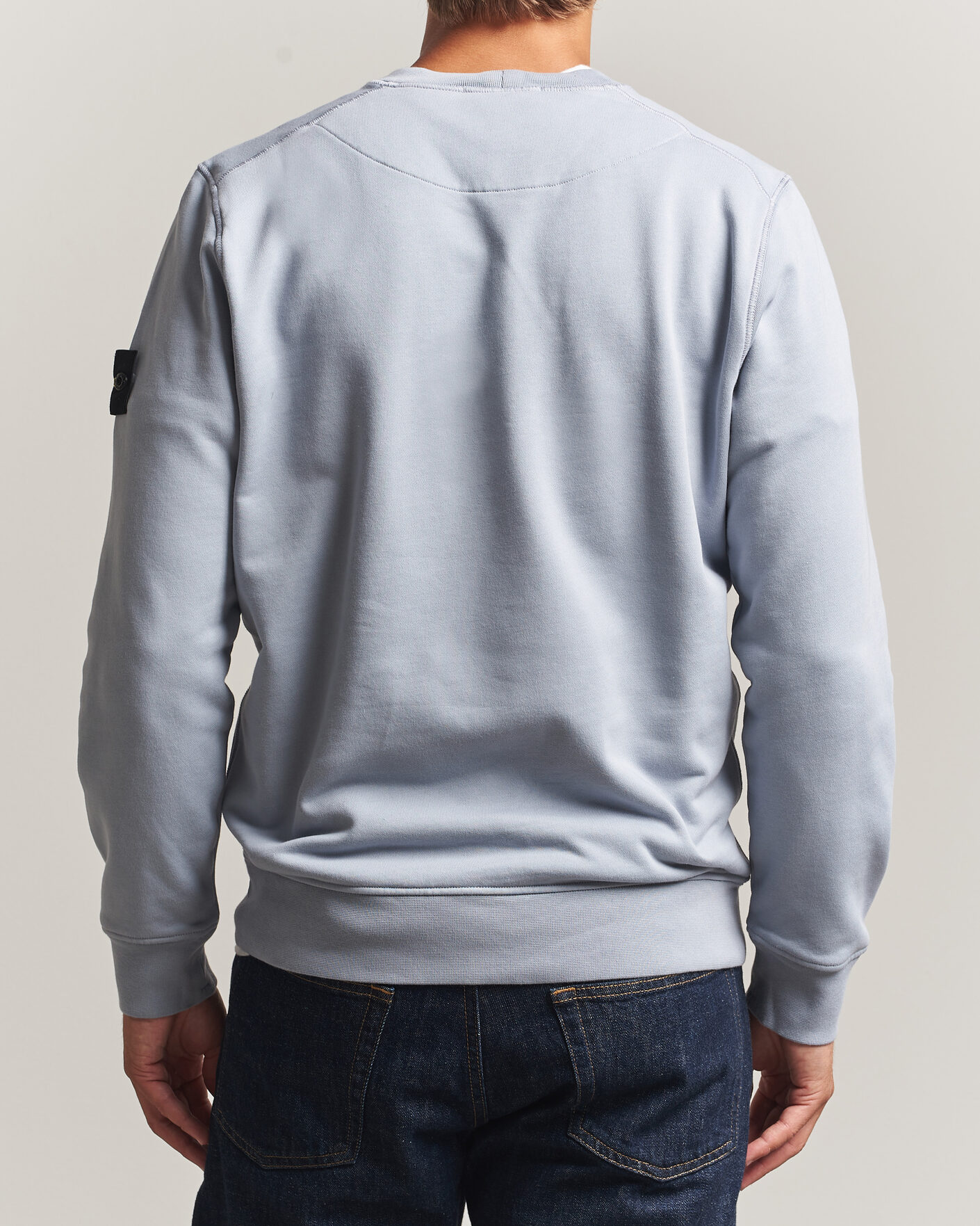 Herre | Trøjer | Stone Island | Garment Dyed Fleece Sweatshirt Ash Grey