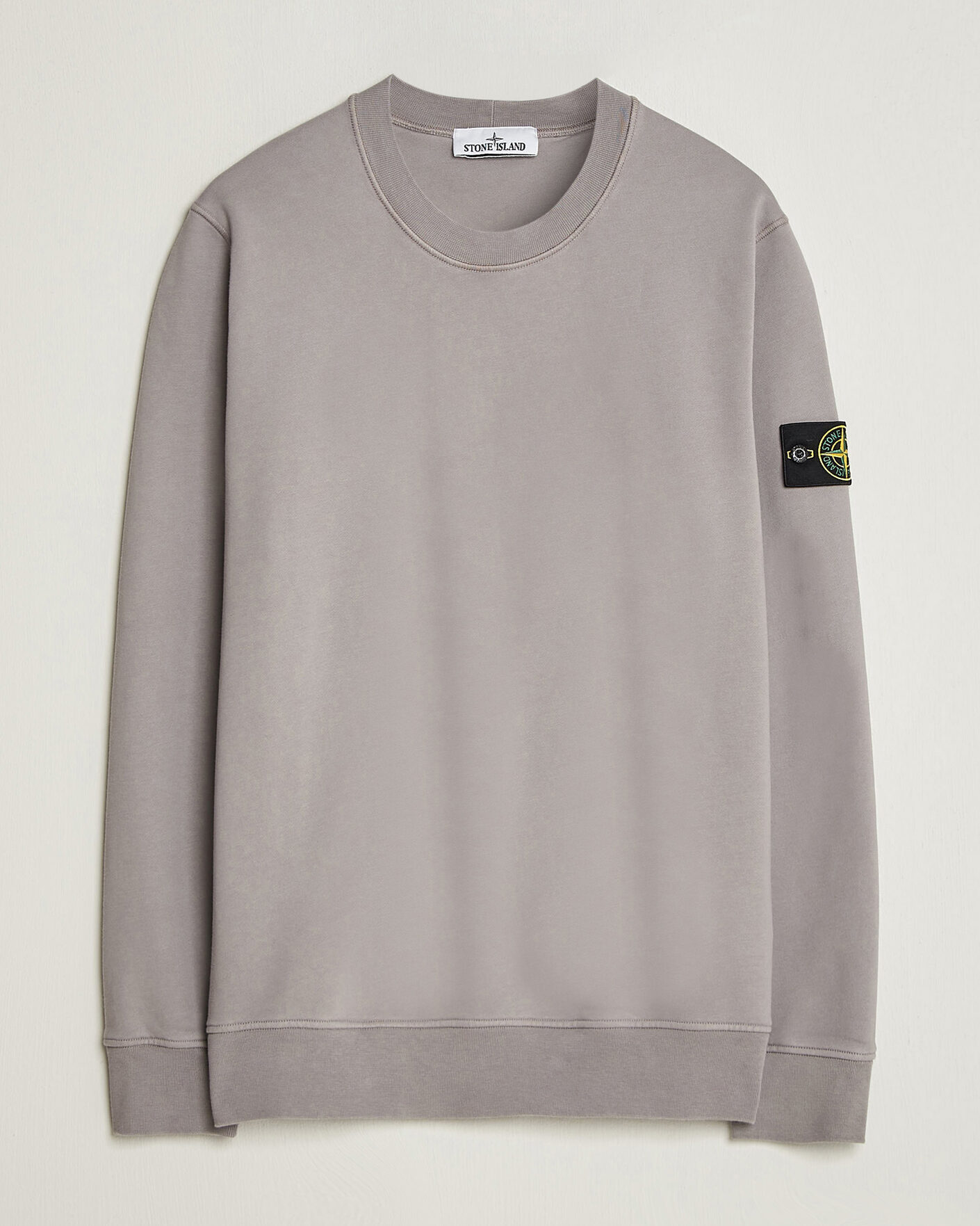 Herre | Trøjer | Stone Island | Garment Dyed Fleece Sweatshirt Grey